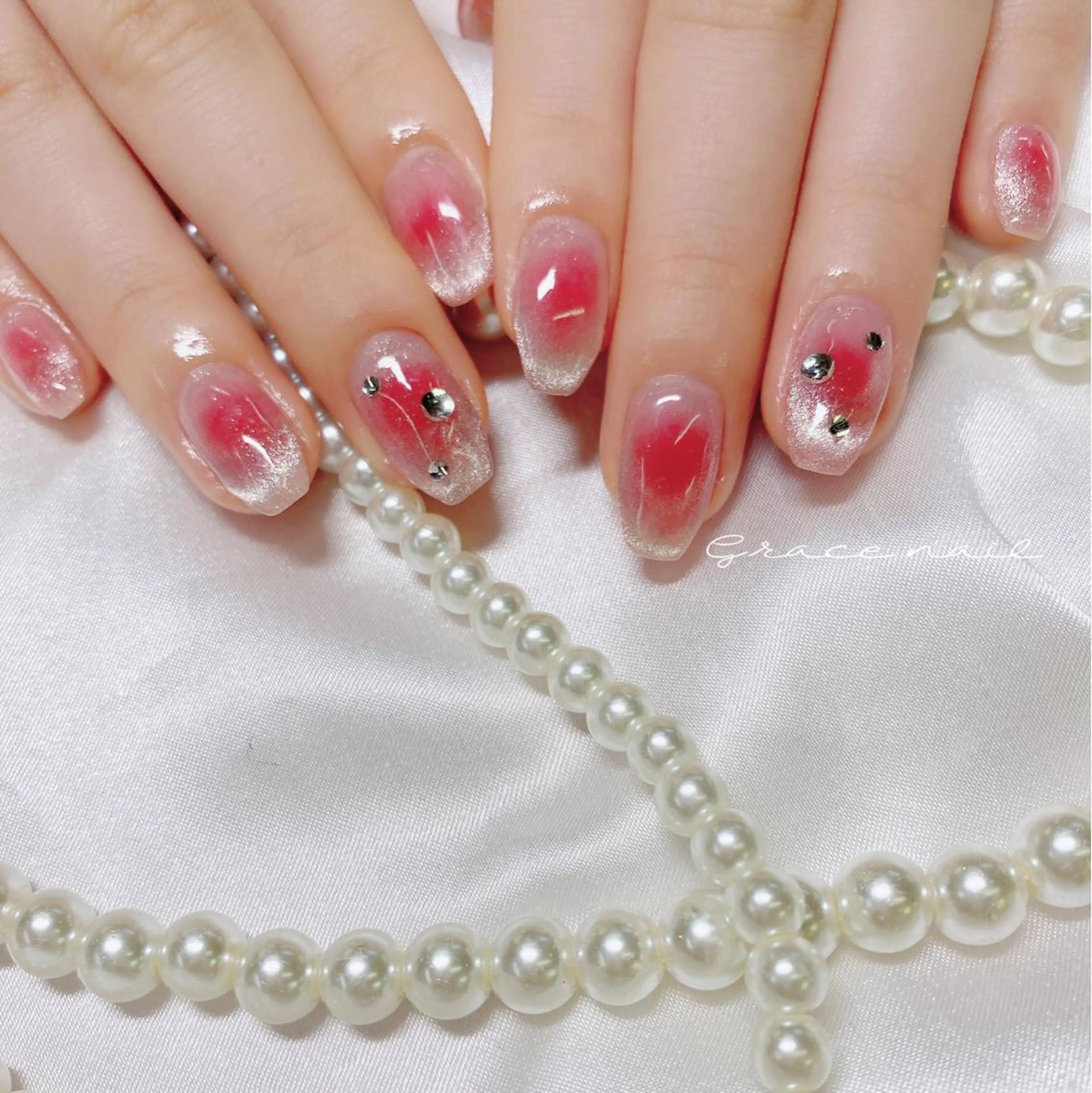 ネイル ハンドネイル ☆*｡Grace Nail｡*☆のネイルデザイン