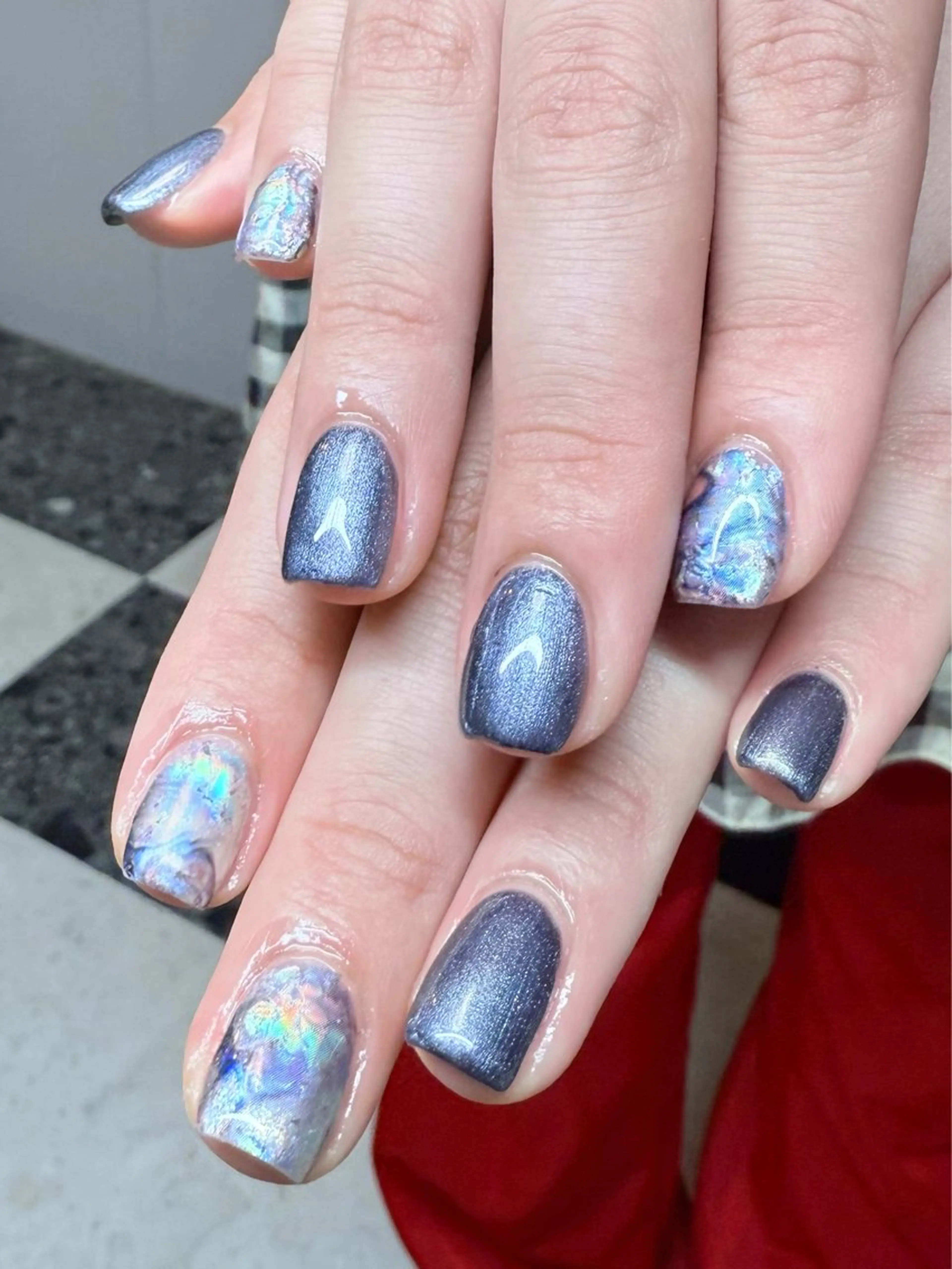 ネイル ワンカラーネイル シンプルネイル 夏ネイル ハンドネイル posa nail モエミのネイルデザイン