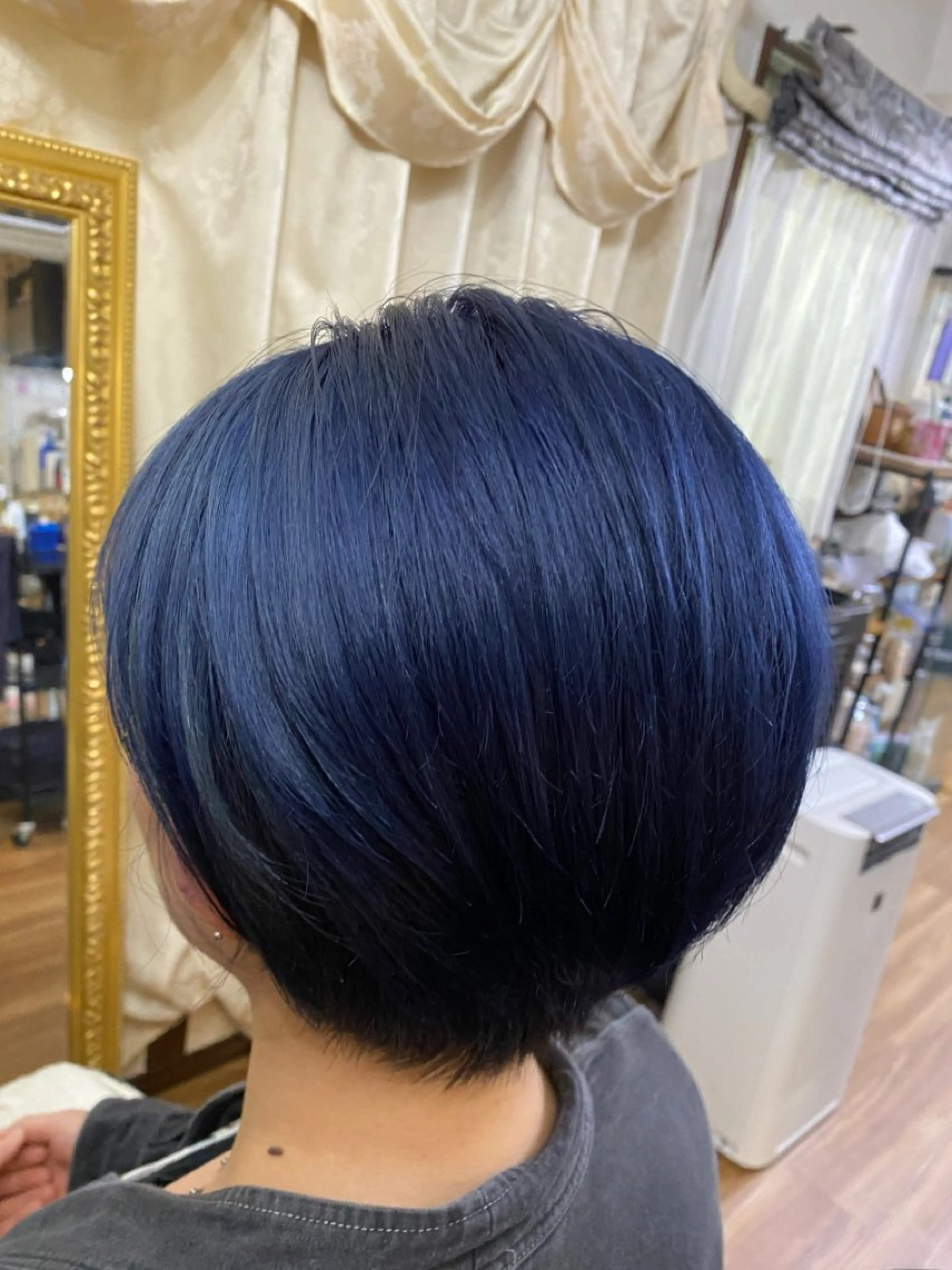 ショート カラー GOLD BLACK所属・究極の艶髪！ 艶神！大矢祥央のヘアスタイル