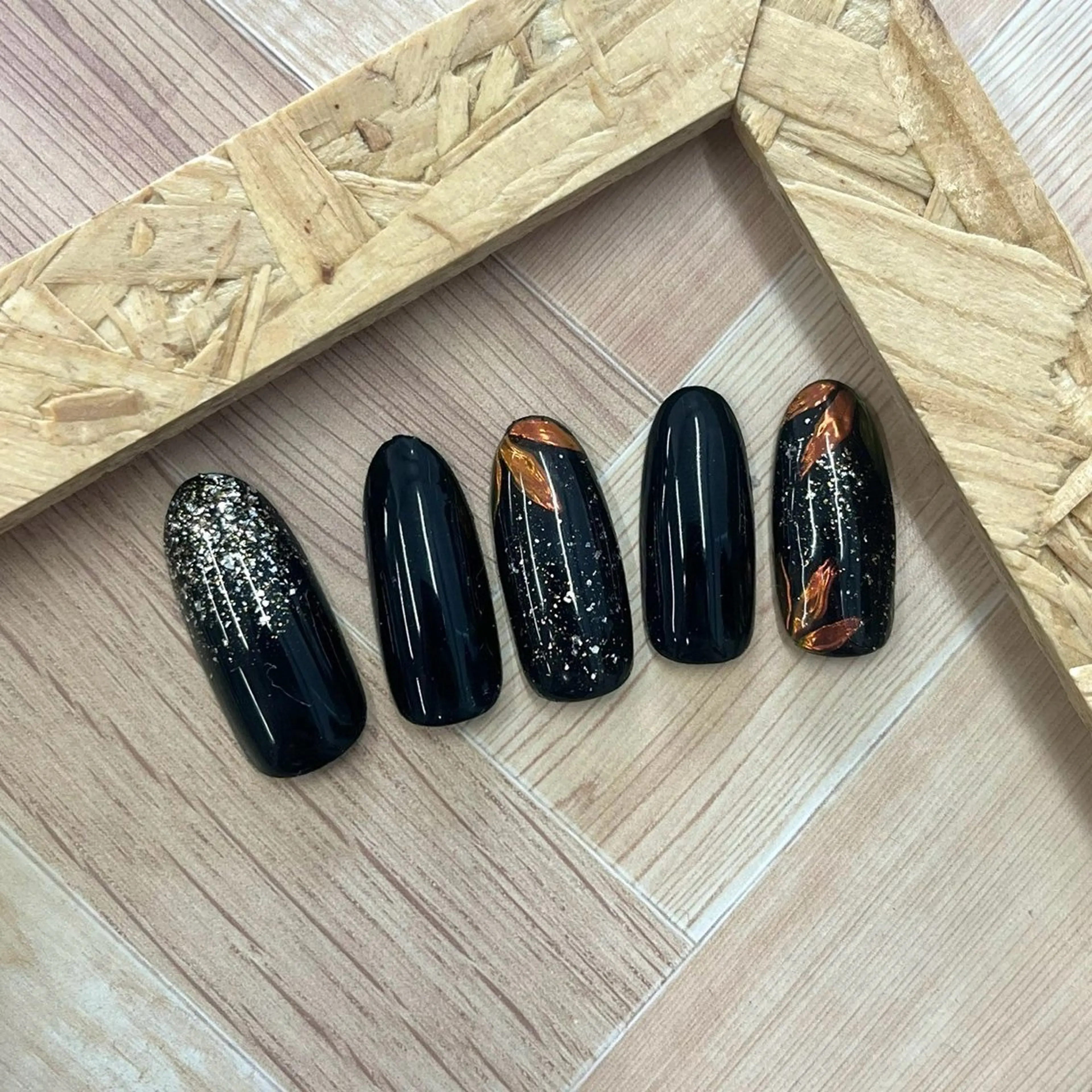 ネイル ⭐︎休業中の練習⭐︎ JNA認定講師髙橋のネイルデザイン