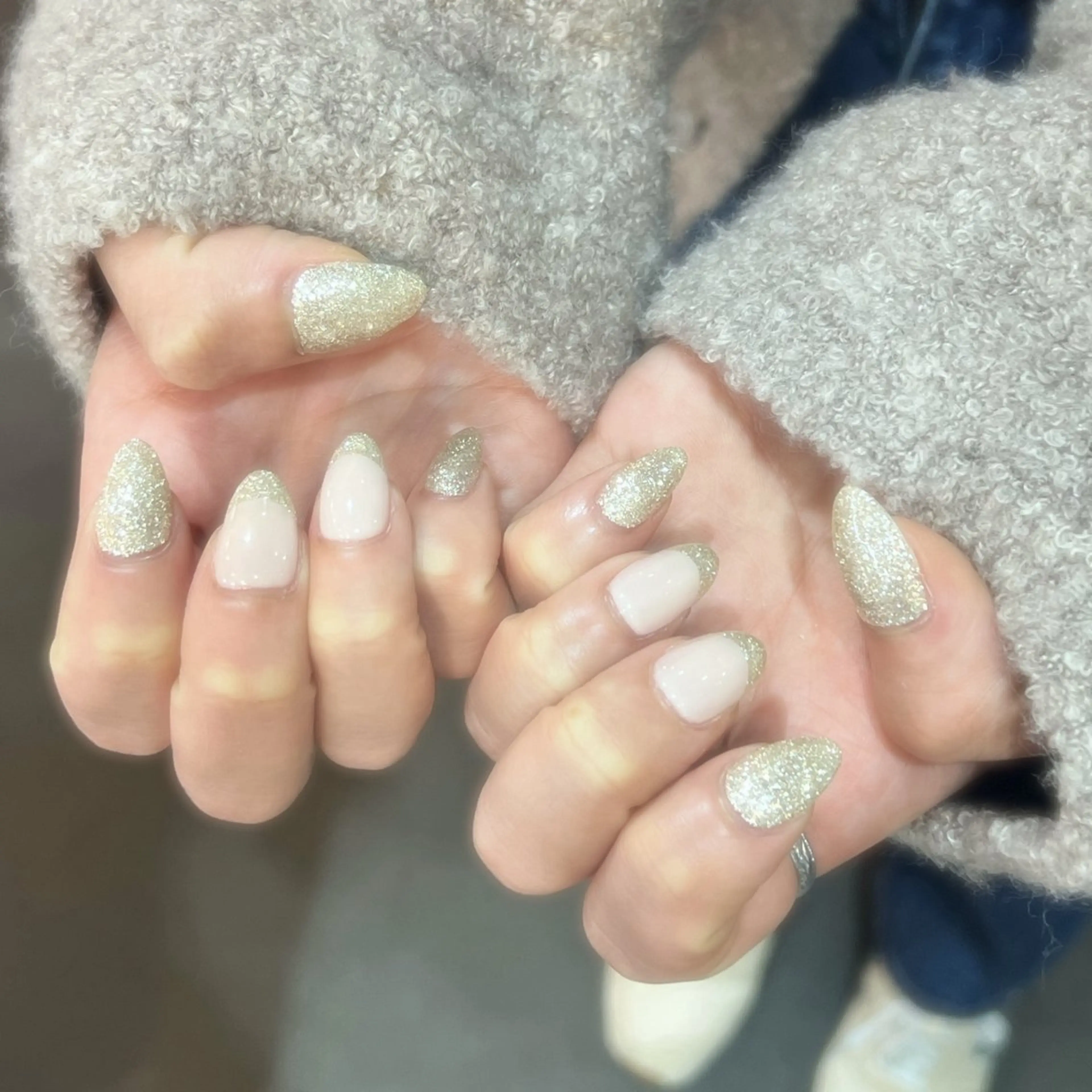 カラー .꒰ঌtenten ໒꒱·̩͙．のネイルデザイン