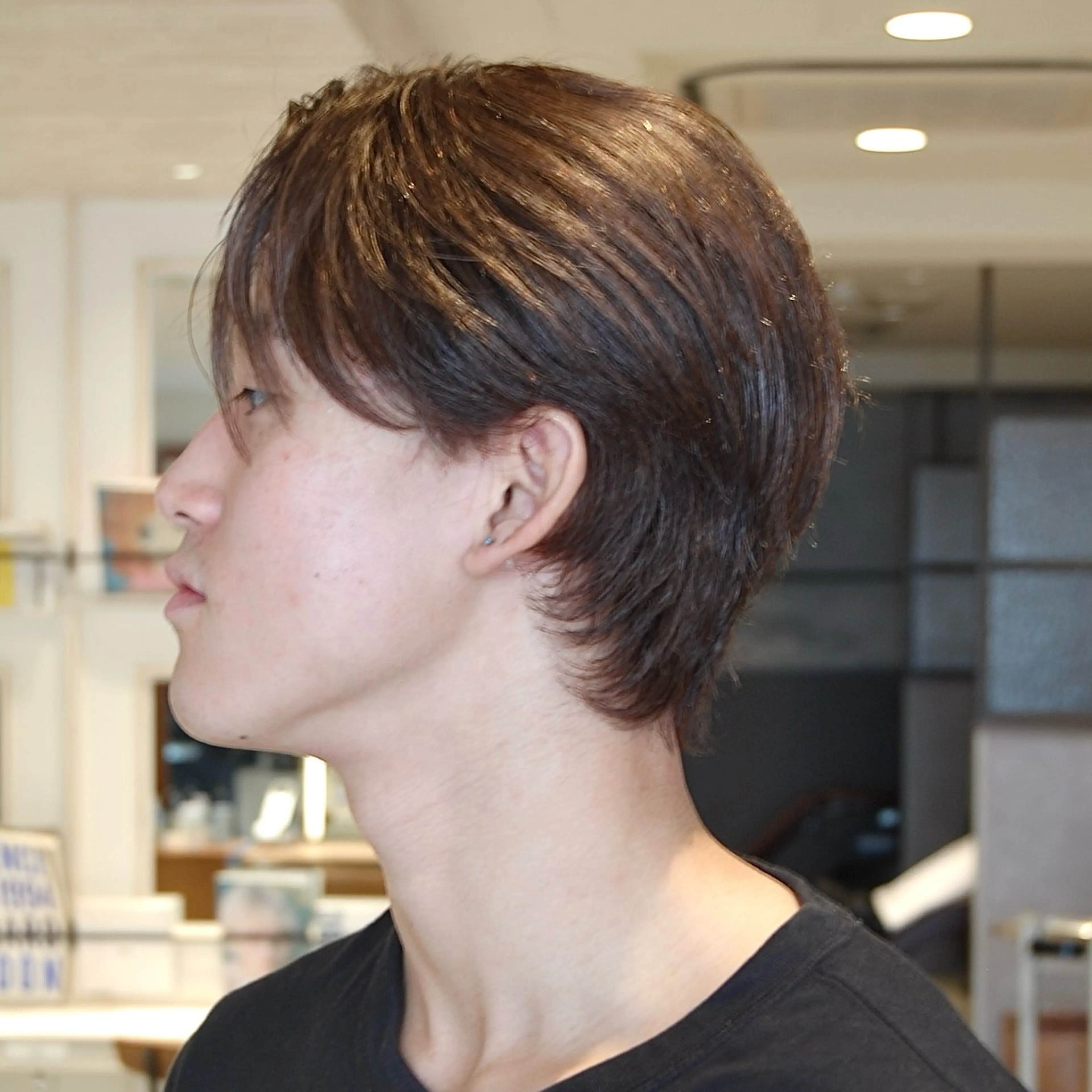 ショート カラー パーマ メンズ カット ヘアカラー bococa kanta/メンズのヘアスタイル