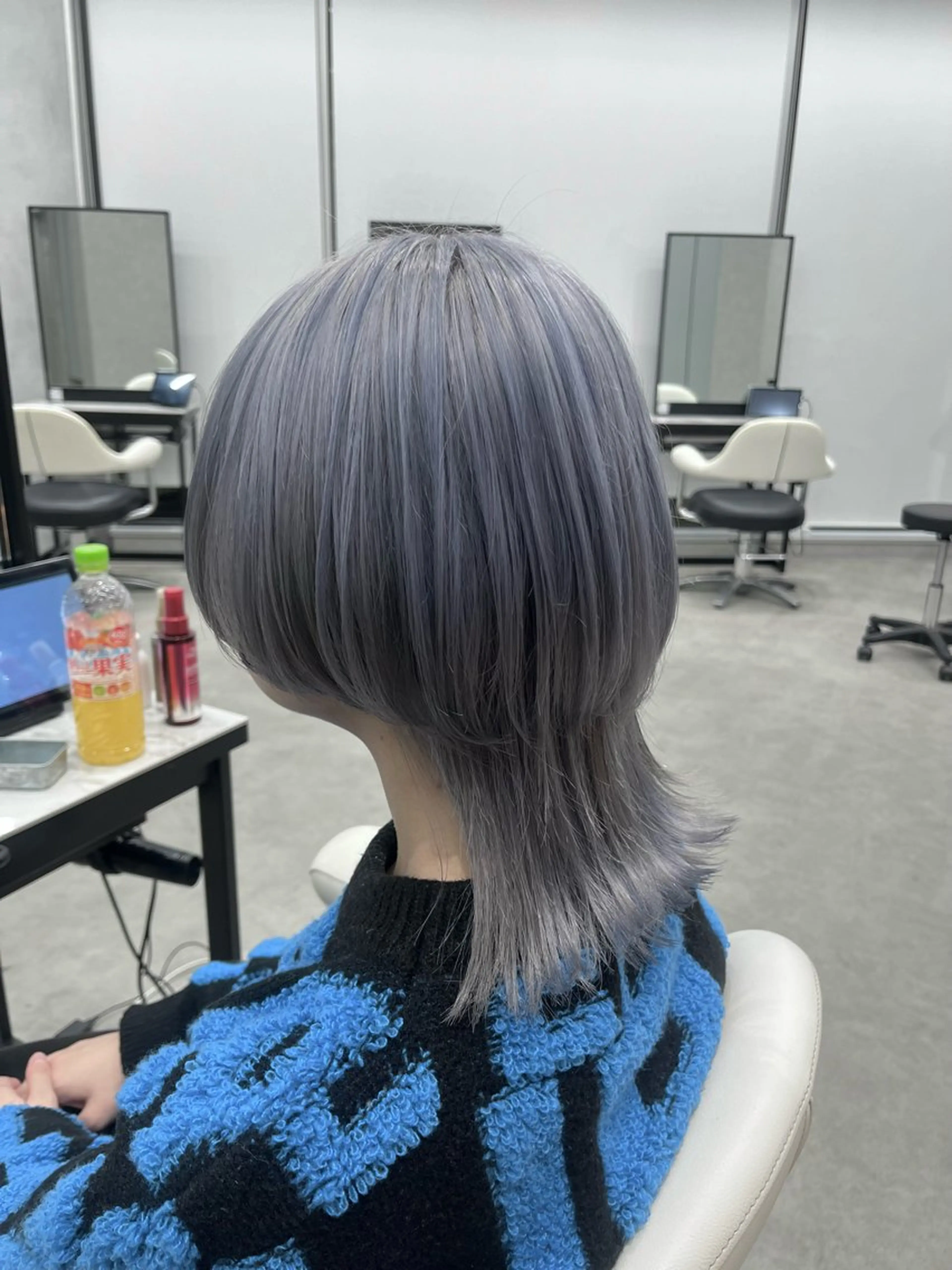 セミロング ヘアカラー ✨ハイトーンカラー✨ /⭐︎Yudai⭐︎のヘアスタイル