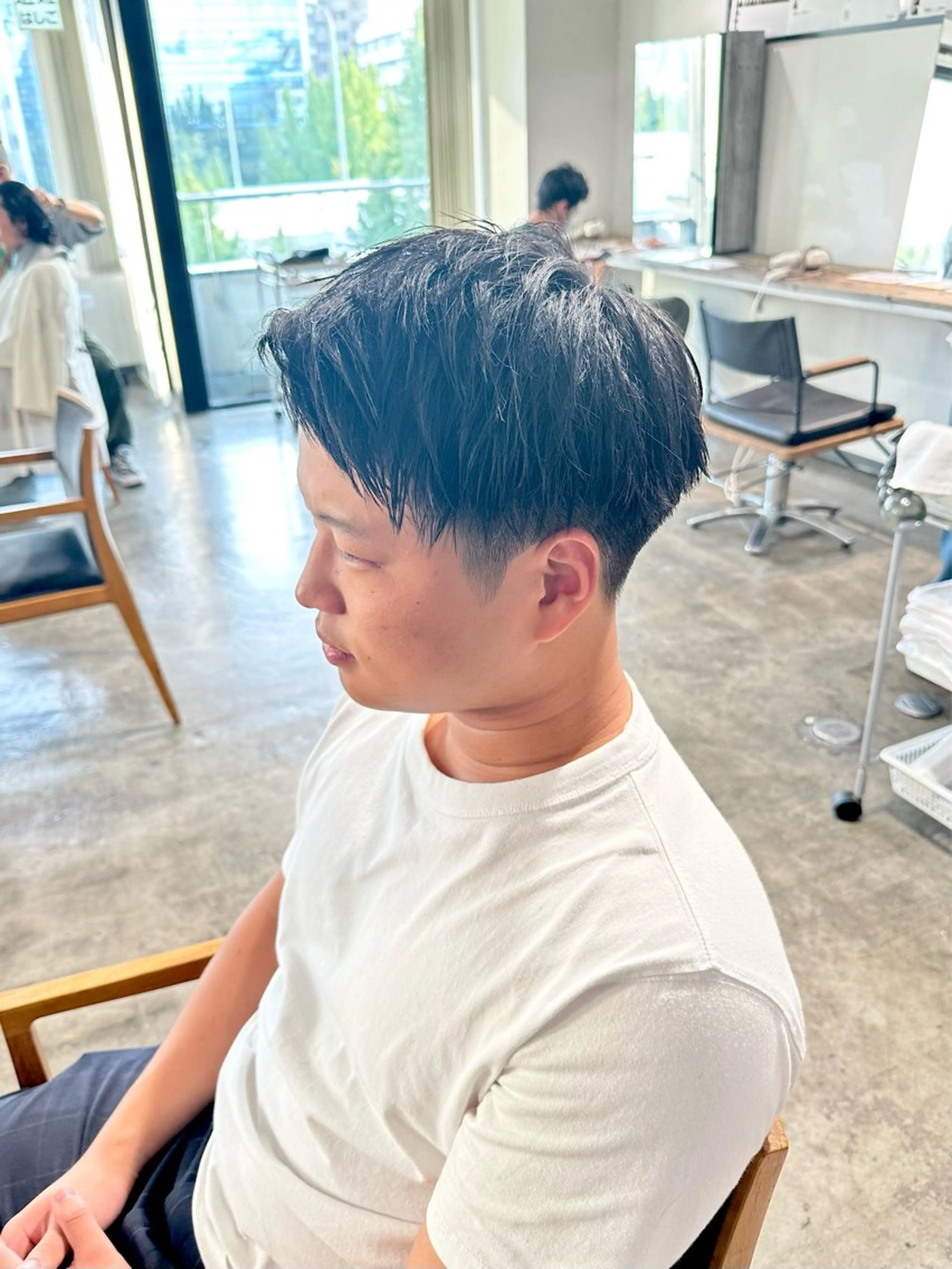 メンズ フェードカット マッシュ 刈り上げ カット 骨格補正施術/メンズ 専門美容師/YUYAのヘアスタイル