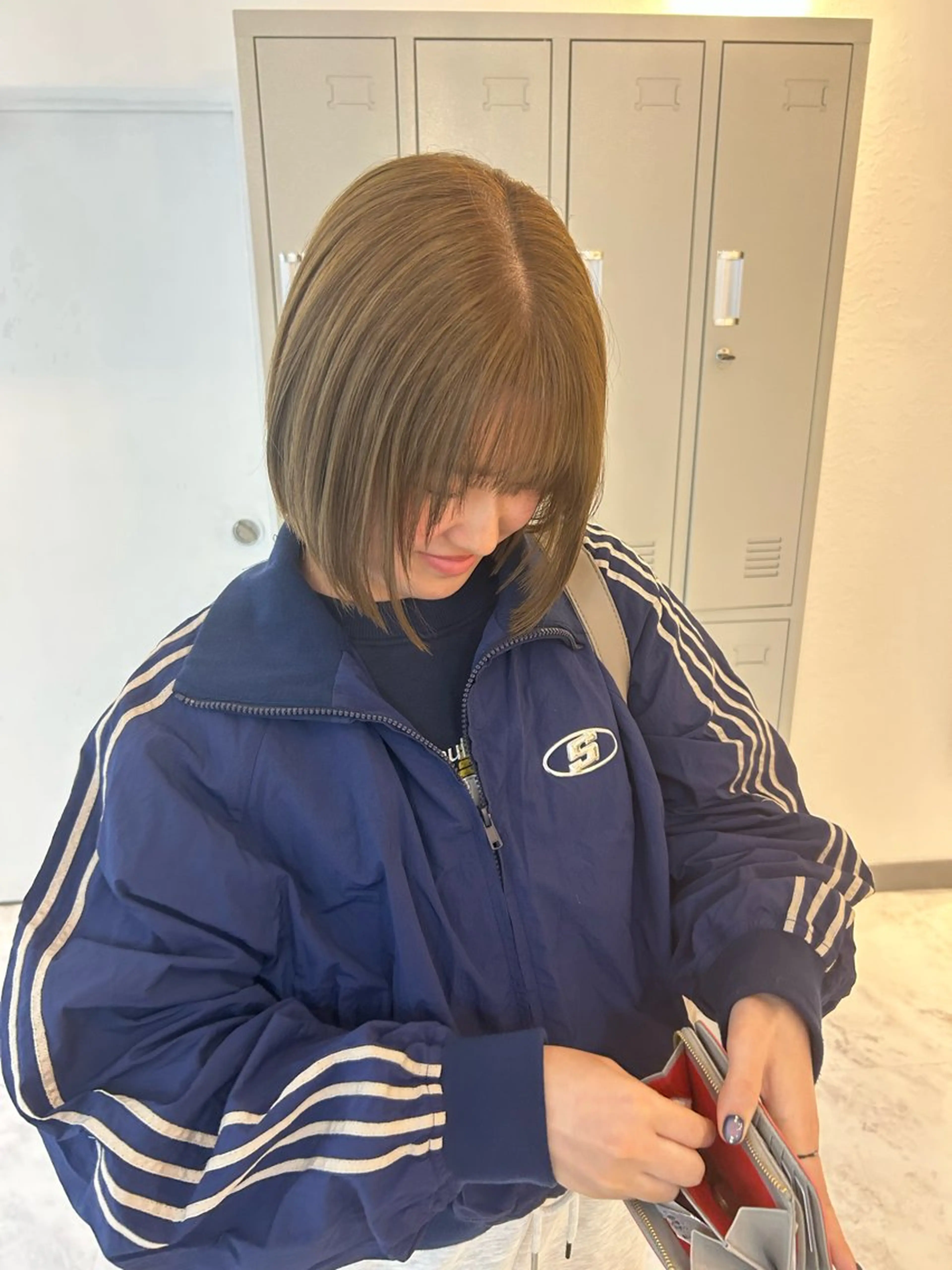 ショート カラー カット ヘアカラー Via  京都烏丸所属・ハイトーン/髪質改善 /レイヤー/りなのヘアスタイル