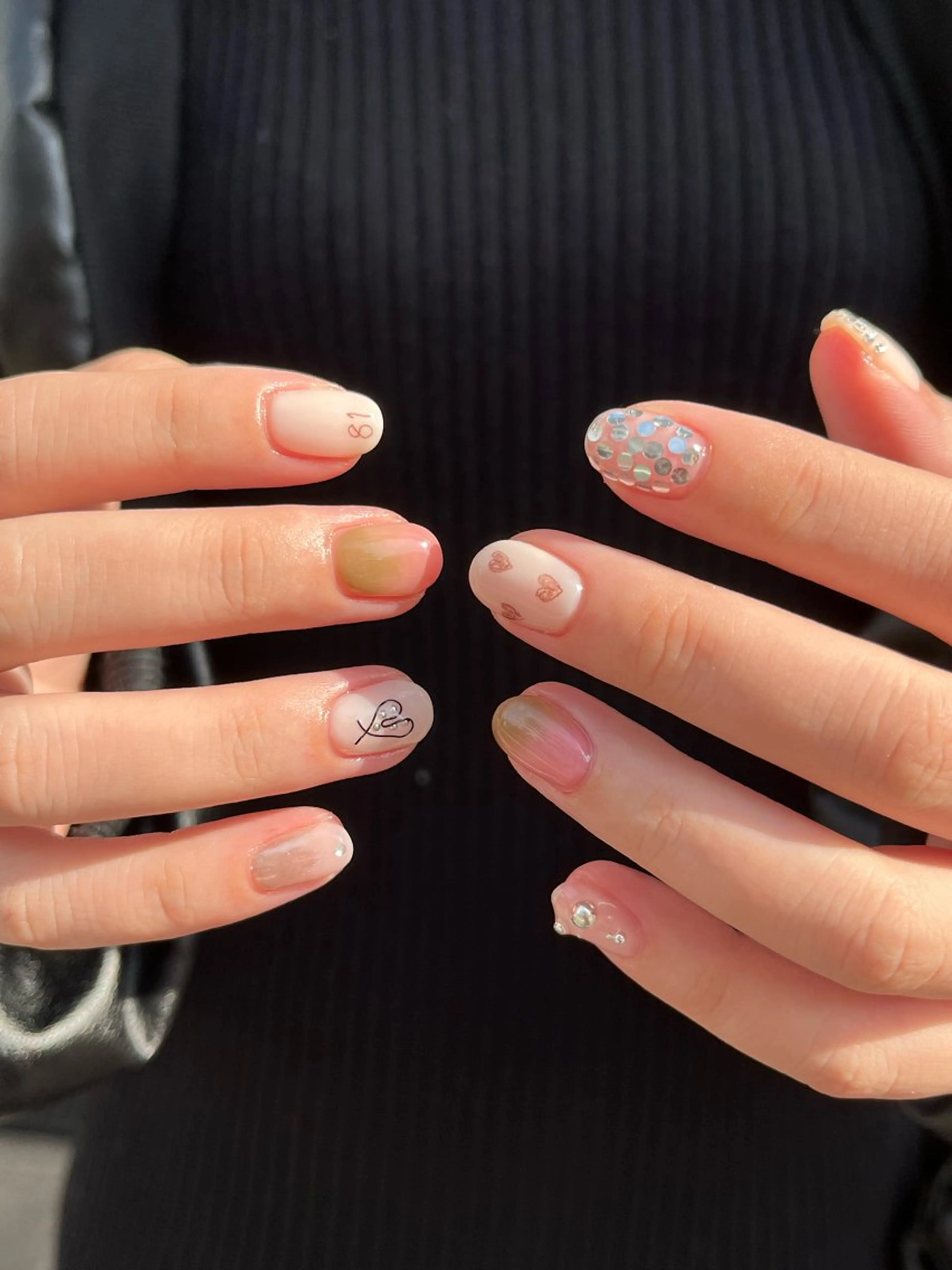 ネイル 春ネイル hiyori🫧 mieuxのネイルデザイン