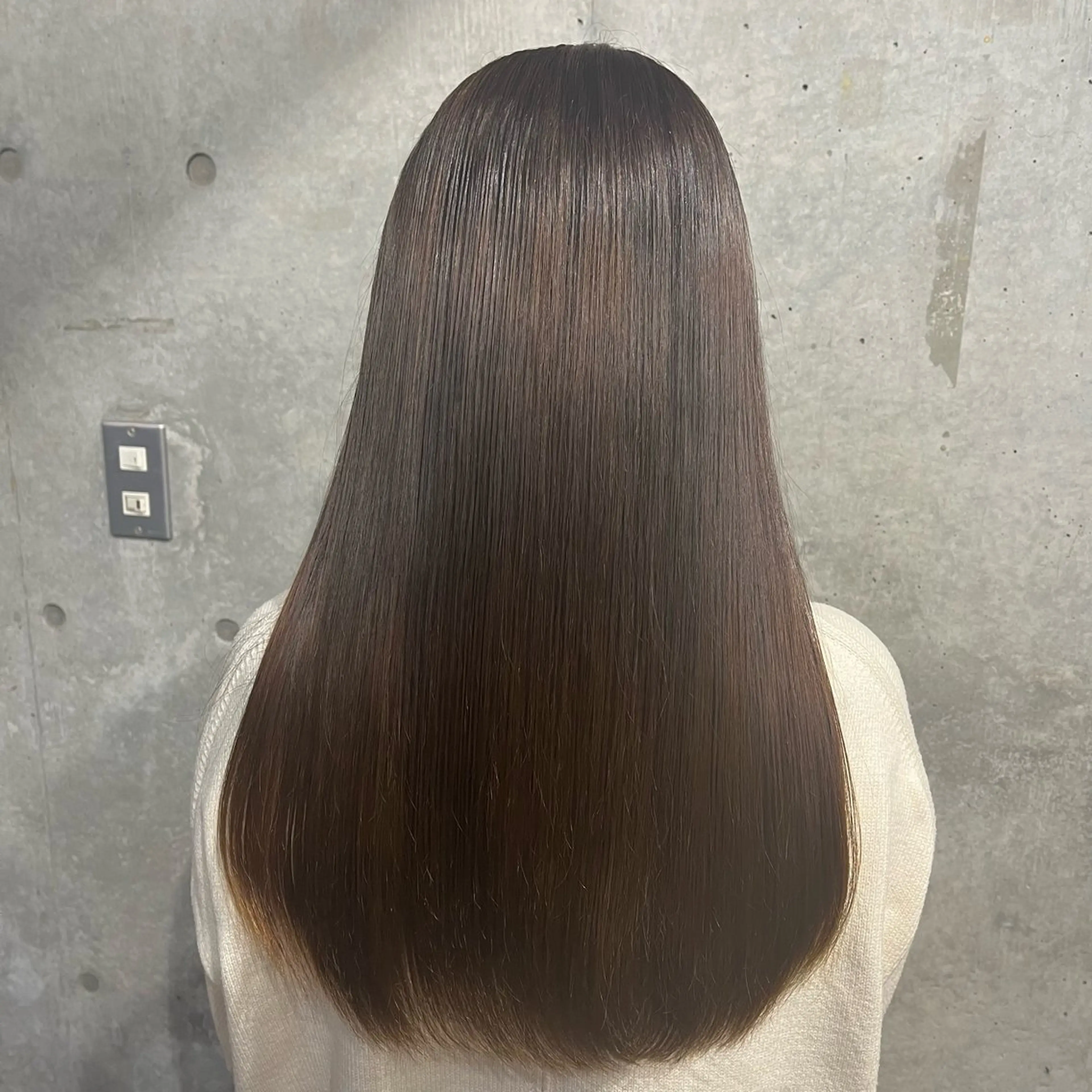 ロング カラー ブラウンカラー チョコレートブラウン トリートメント ヘアカラー トリートメント 藤澤 夏実/インナーカラーのヘアスタイル