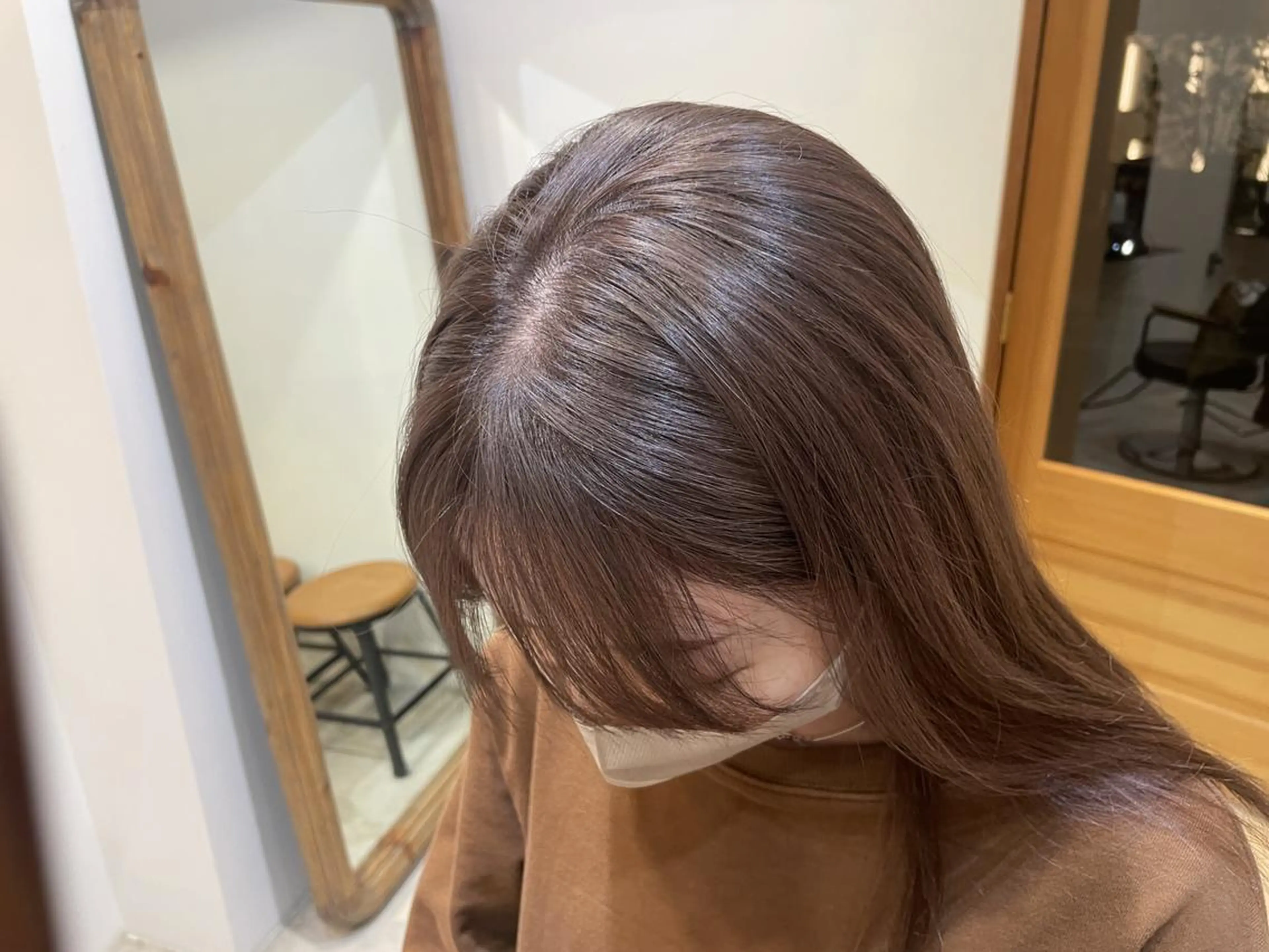 ミディアム カラー ミディアムパーマ バレイヤージュ ダブルカラー グラデーションカラー ハイライトカラー カット ヘアカラー CEINE【セーヌ】 三軒茶屋のヘアスタイル