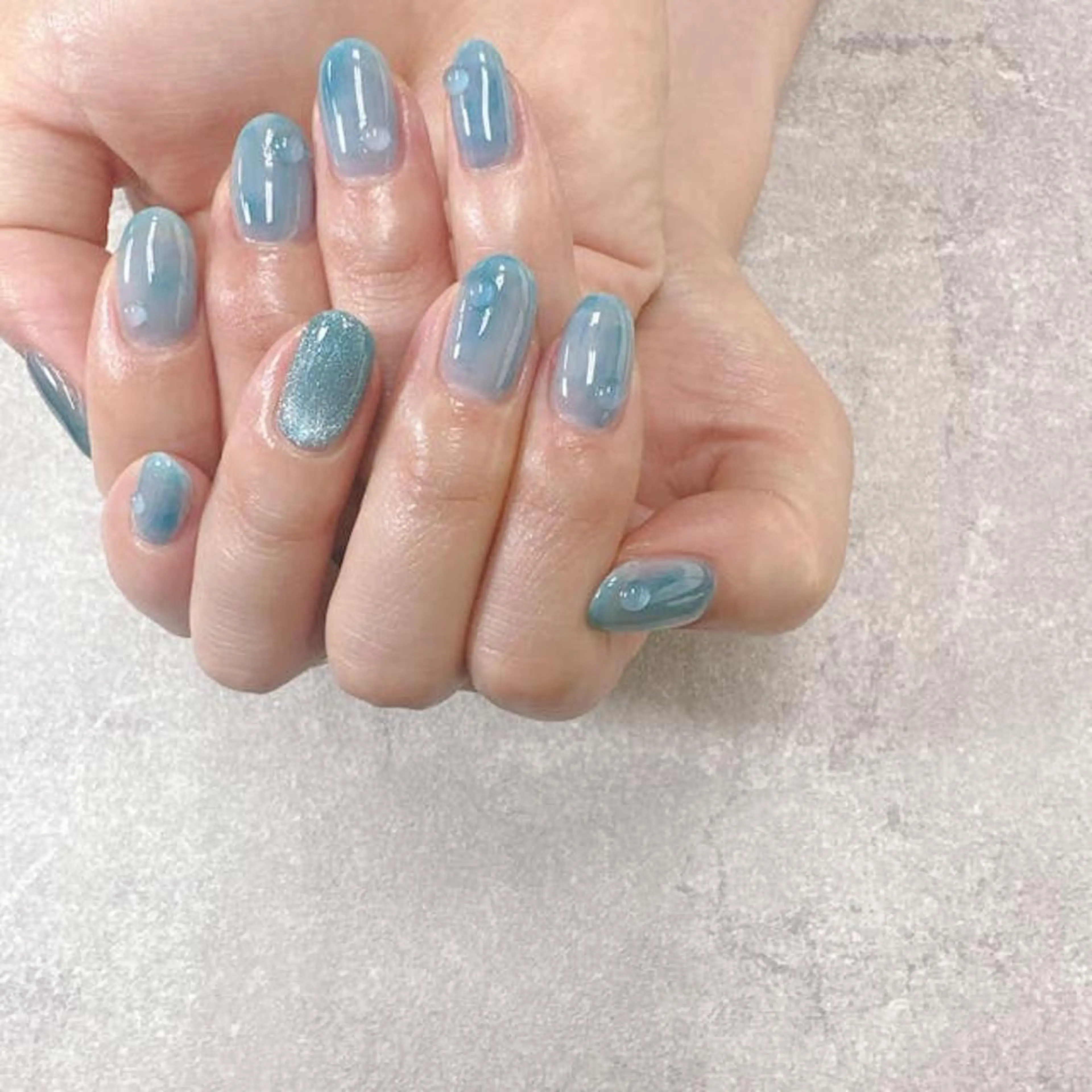 ネイル フットネイル フレンチネイル ジェルネイル ガラスフレンチ グラデーション ハンドネイル ハンドケア FASTNAIL PLUS 新宿店のネイルデザイン