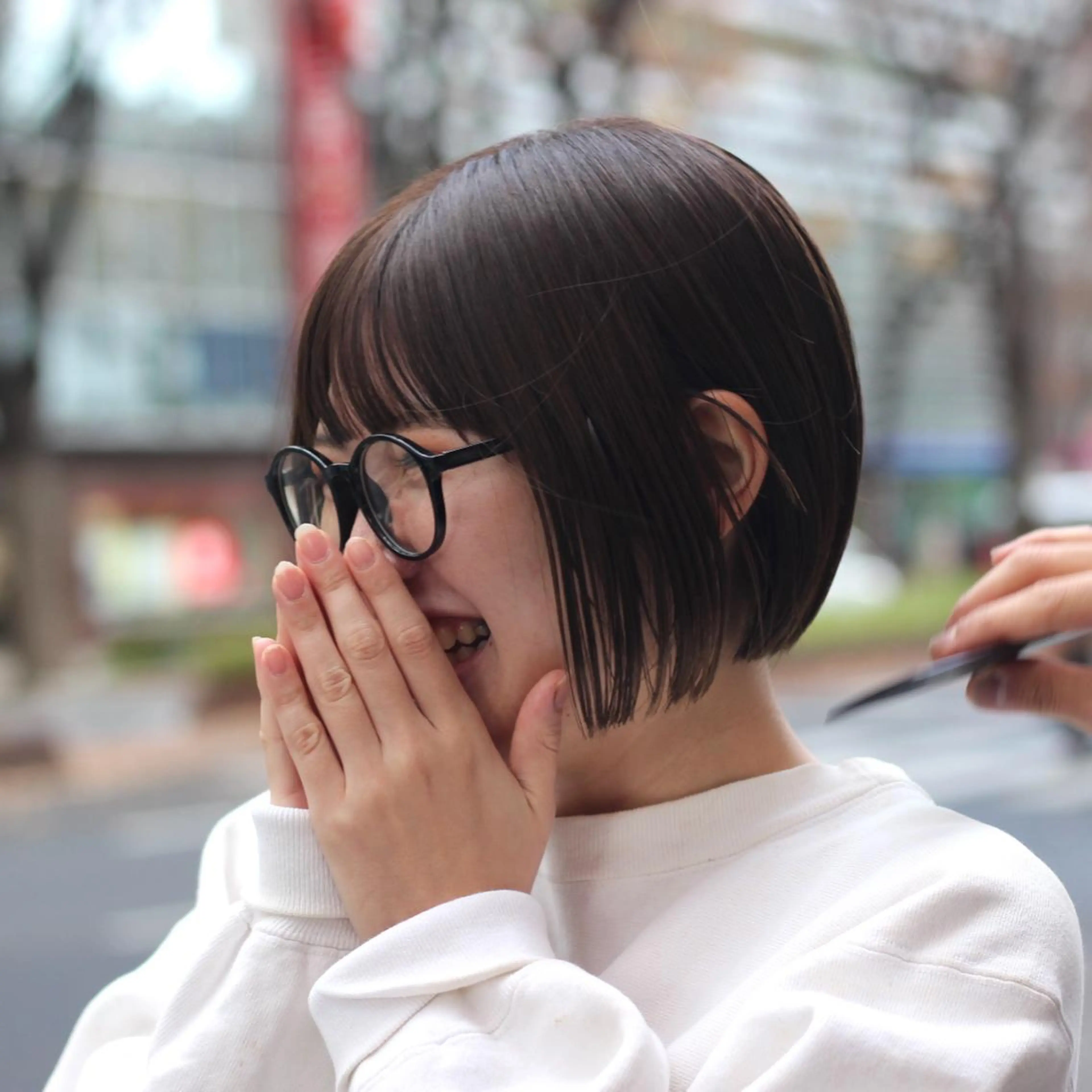 ショート ボブ カット Gardenhair 小笠原篤矢ショートのヘアスタイル