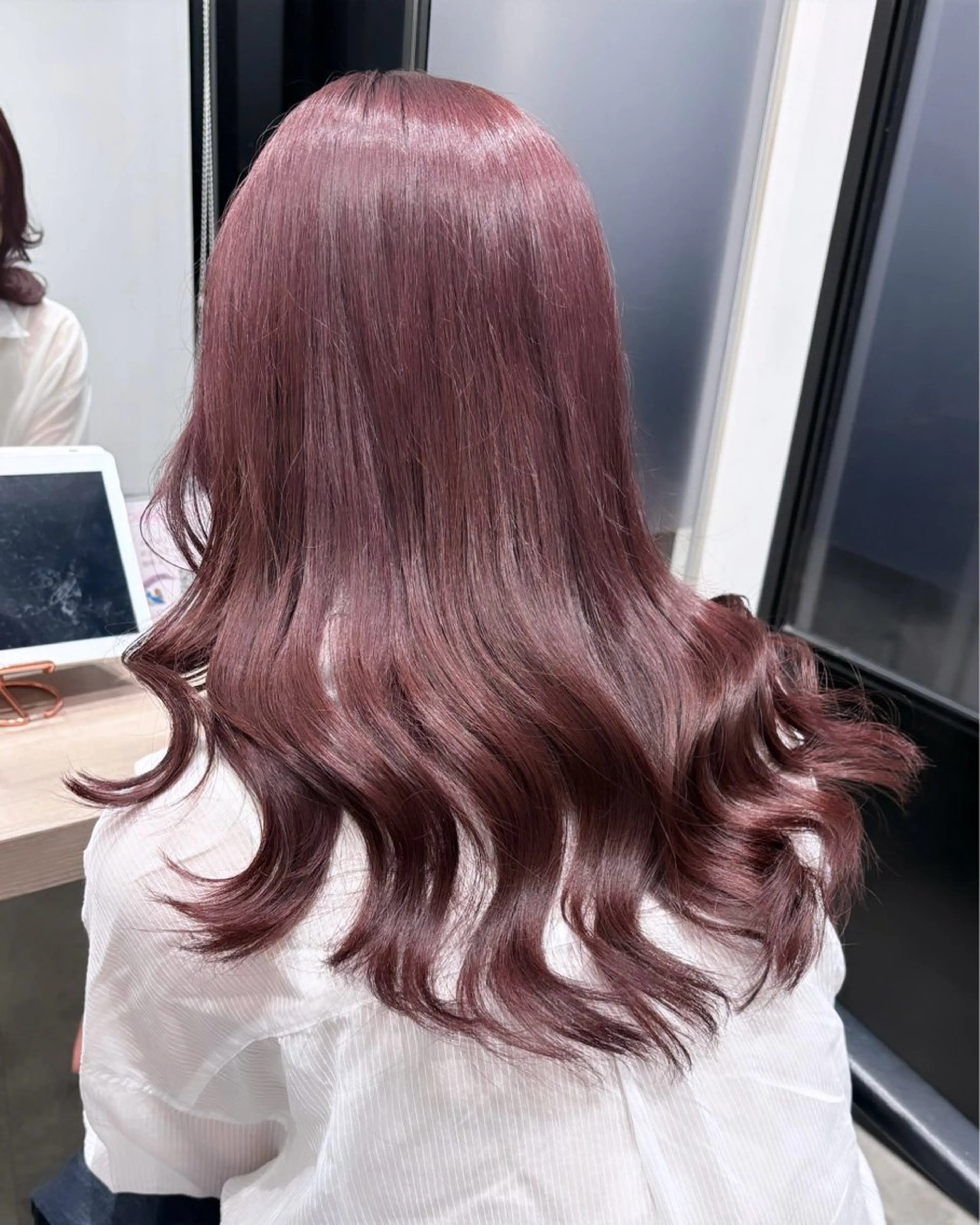 ロング カラー カット ヘアカラー トリートメント 💗ガーリーヘア🎀 saki💗のヘアスタイル