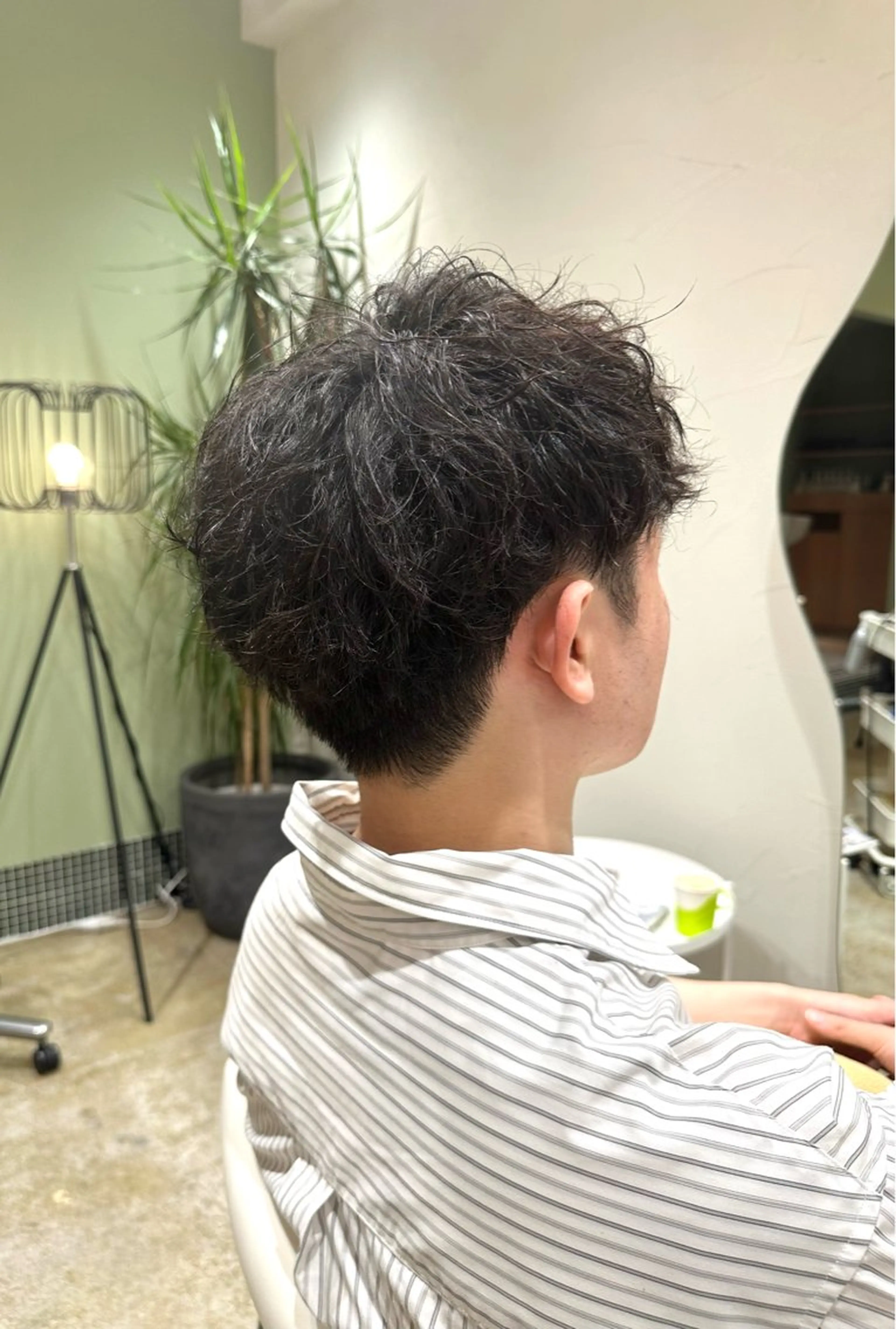 ショート カット パーマ トリートメント Sabby所属・氏川洸希 パーマのヘアスタイル