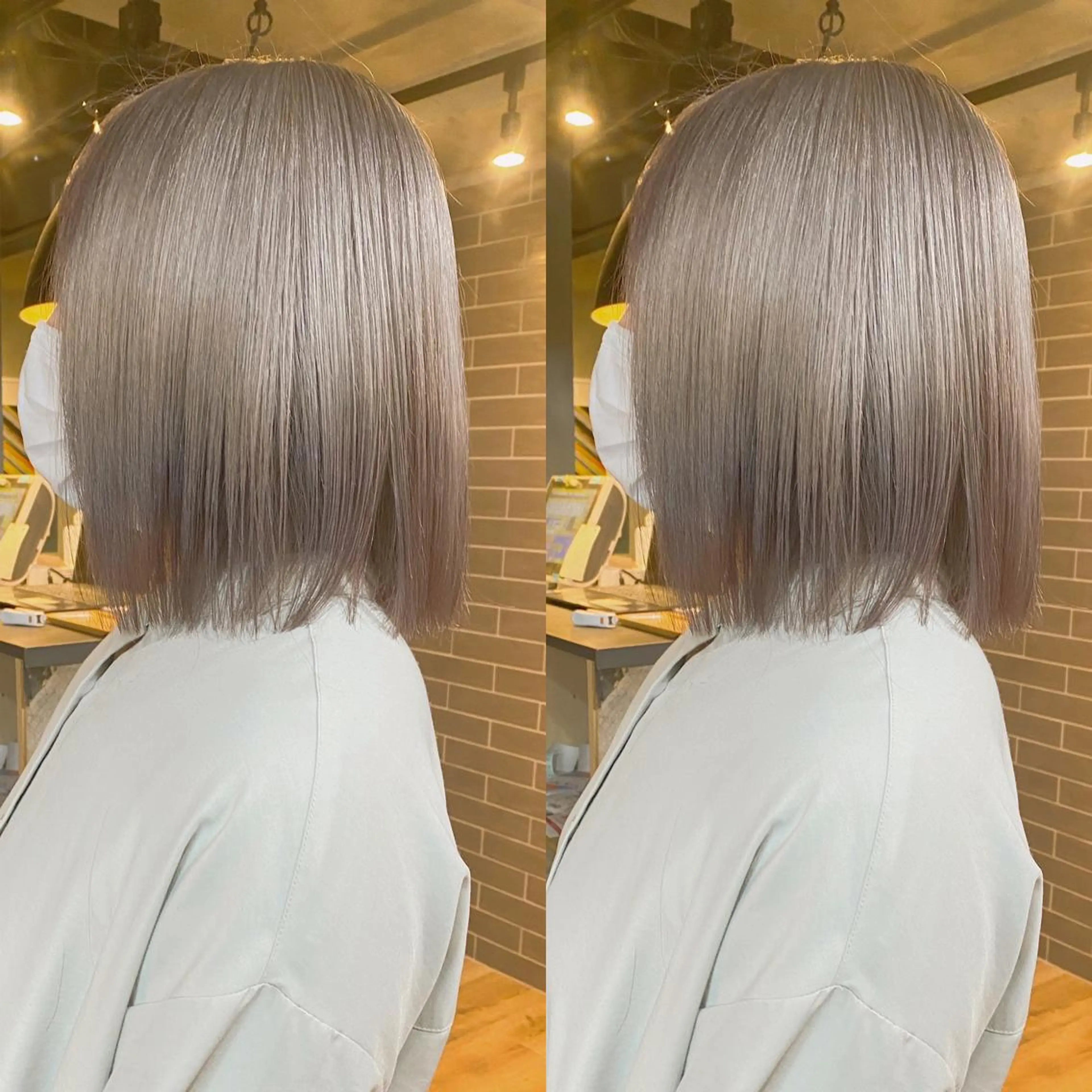 ミディアム カラー yori SAPPORO所属・yori/ハイトーン 代表すがわらのヘアスタイル