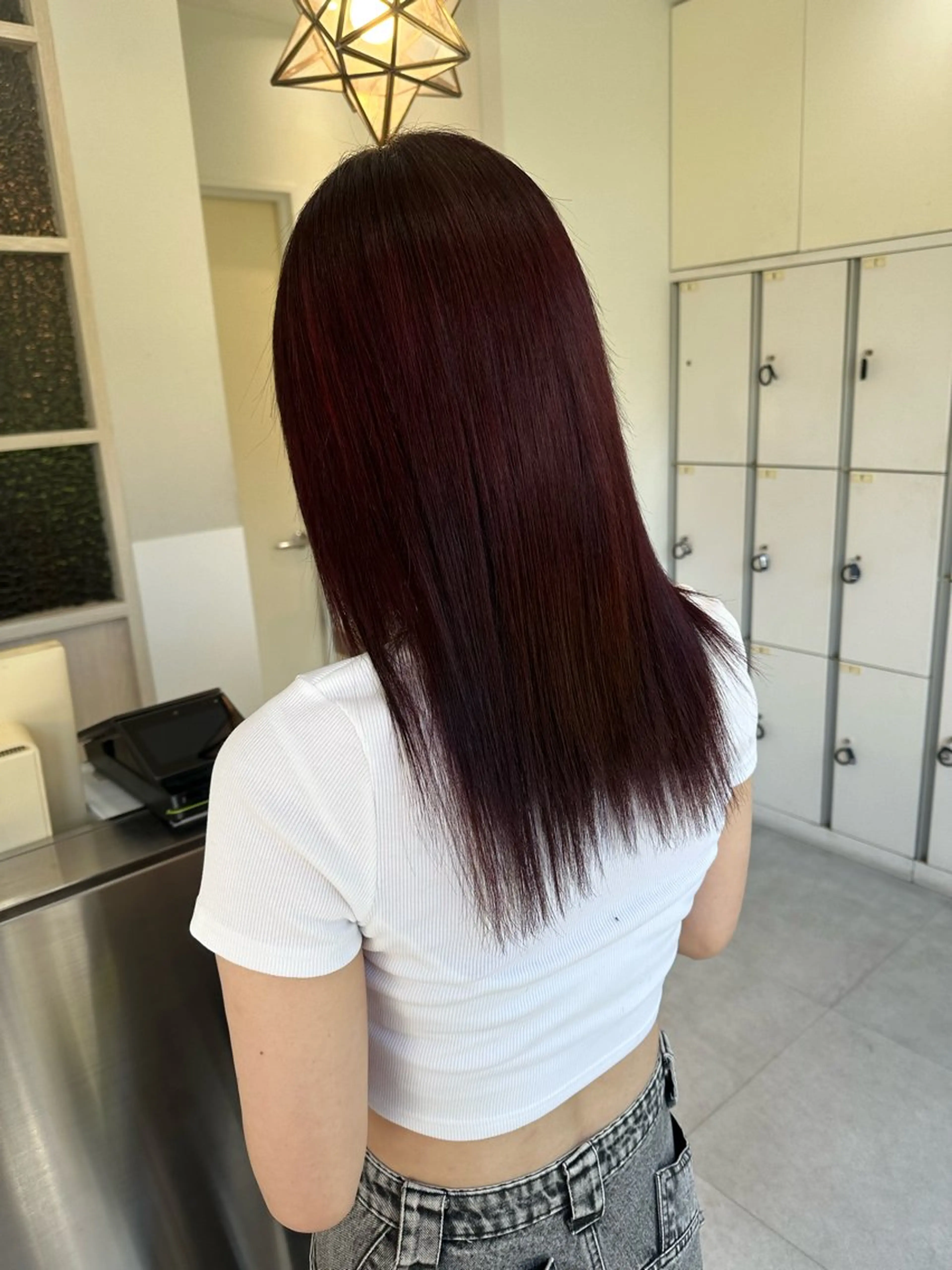 セミロング カラー 髪質改善AUSTIN登戸所属・野村 一花 / 暖色 カラー / Wカラーのヘアスタイル