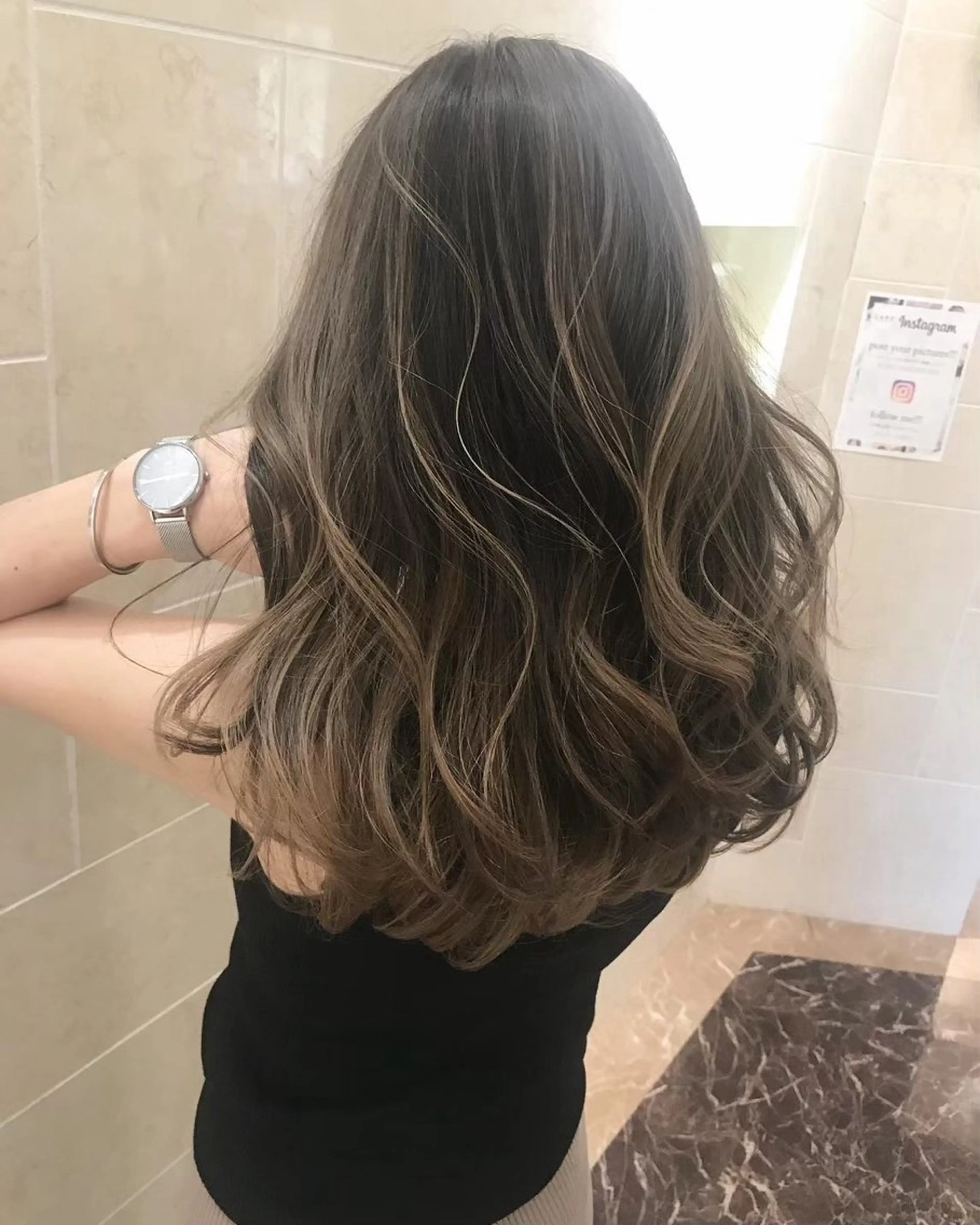 カラー 曲がる縮毛矯正 心斎橋/本町 あつやのヘアスタイル