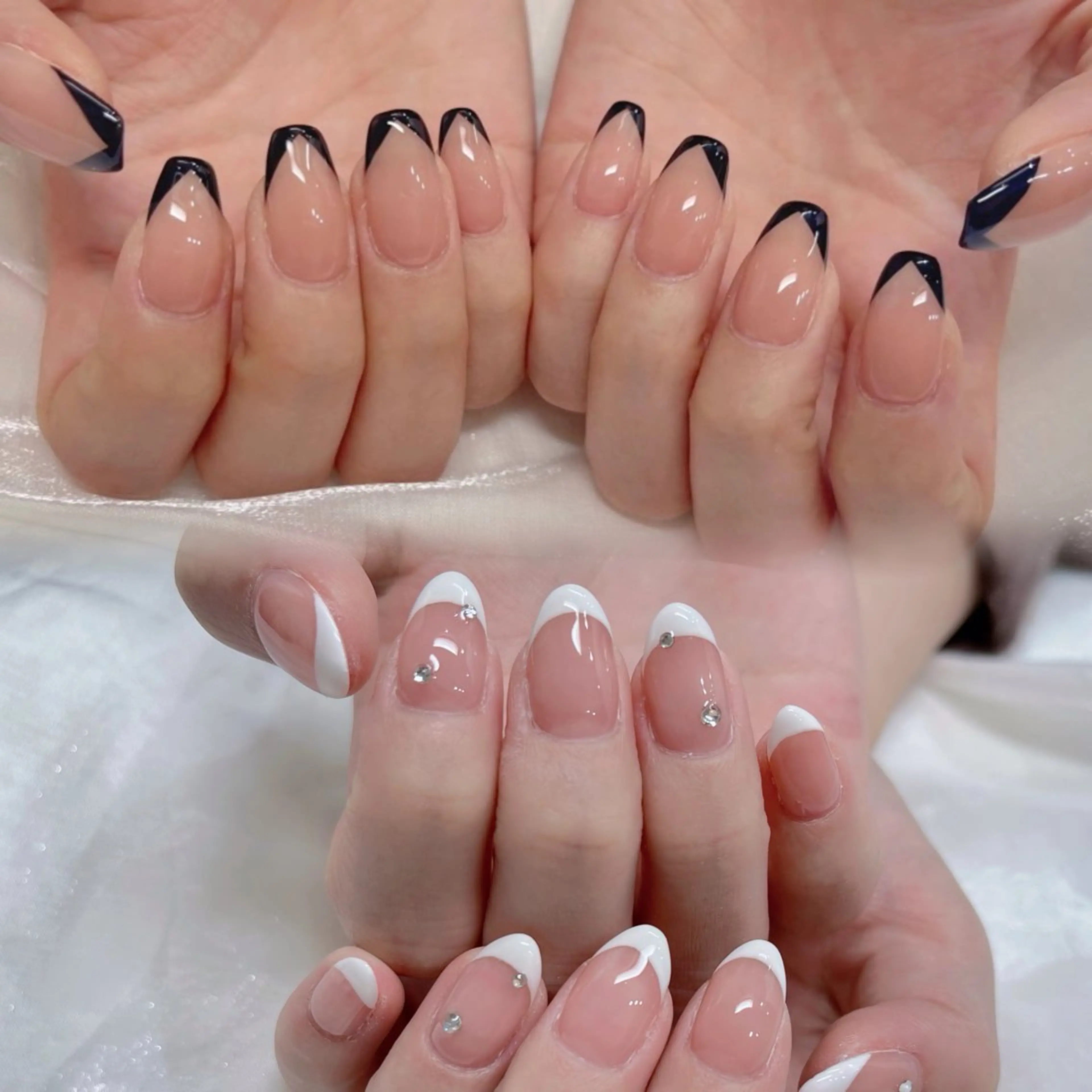 🎀フレンチ2色まで・クリアベース🎀の写真