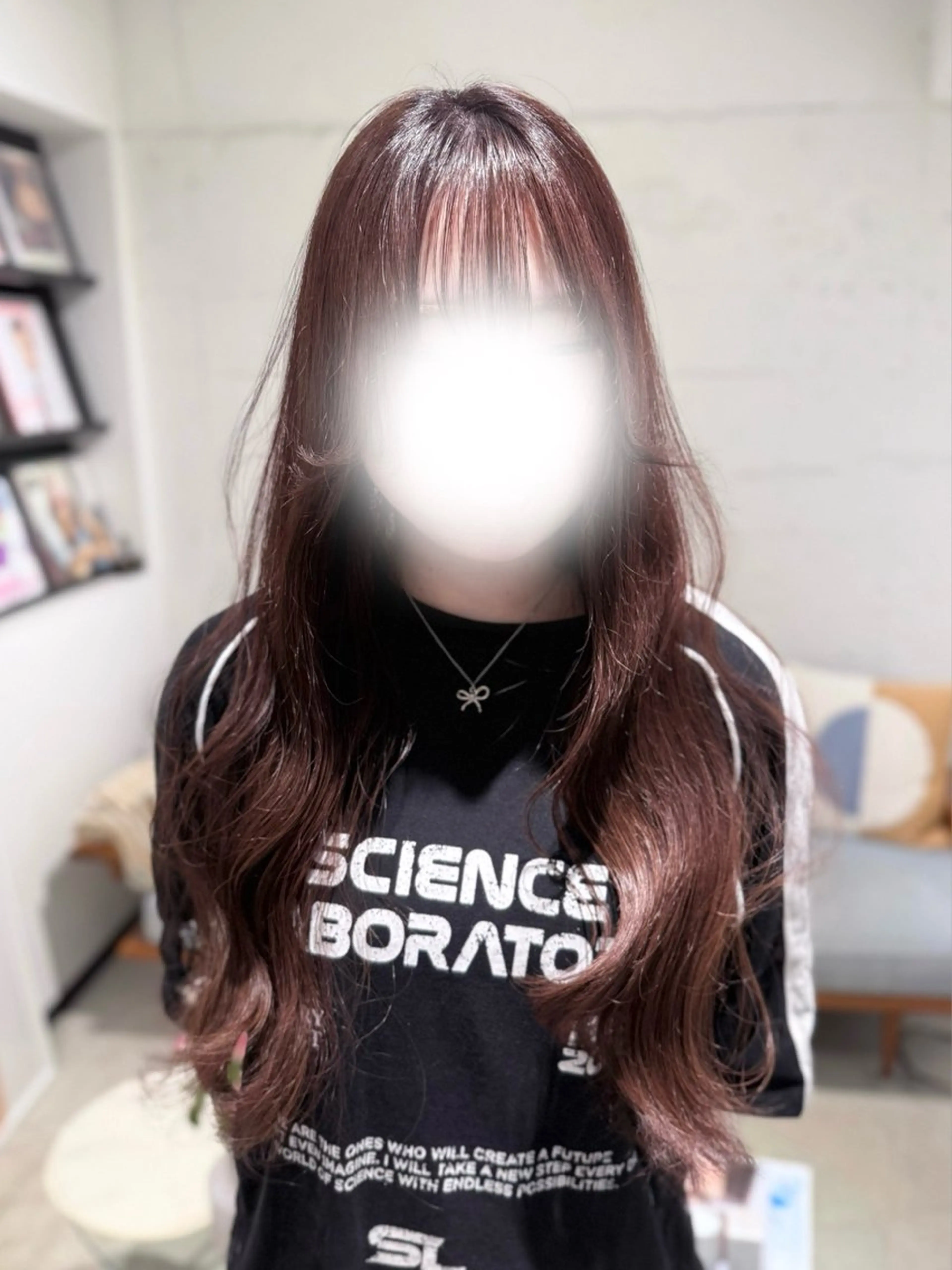 【ロングヘア（鎖骨より下の長さの方）】カラー＋4stepトリートメント🫧の写真