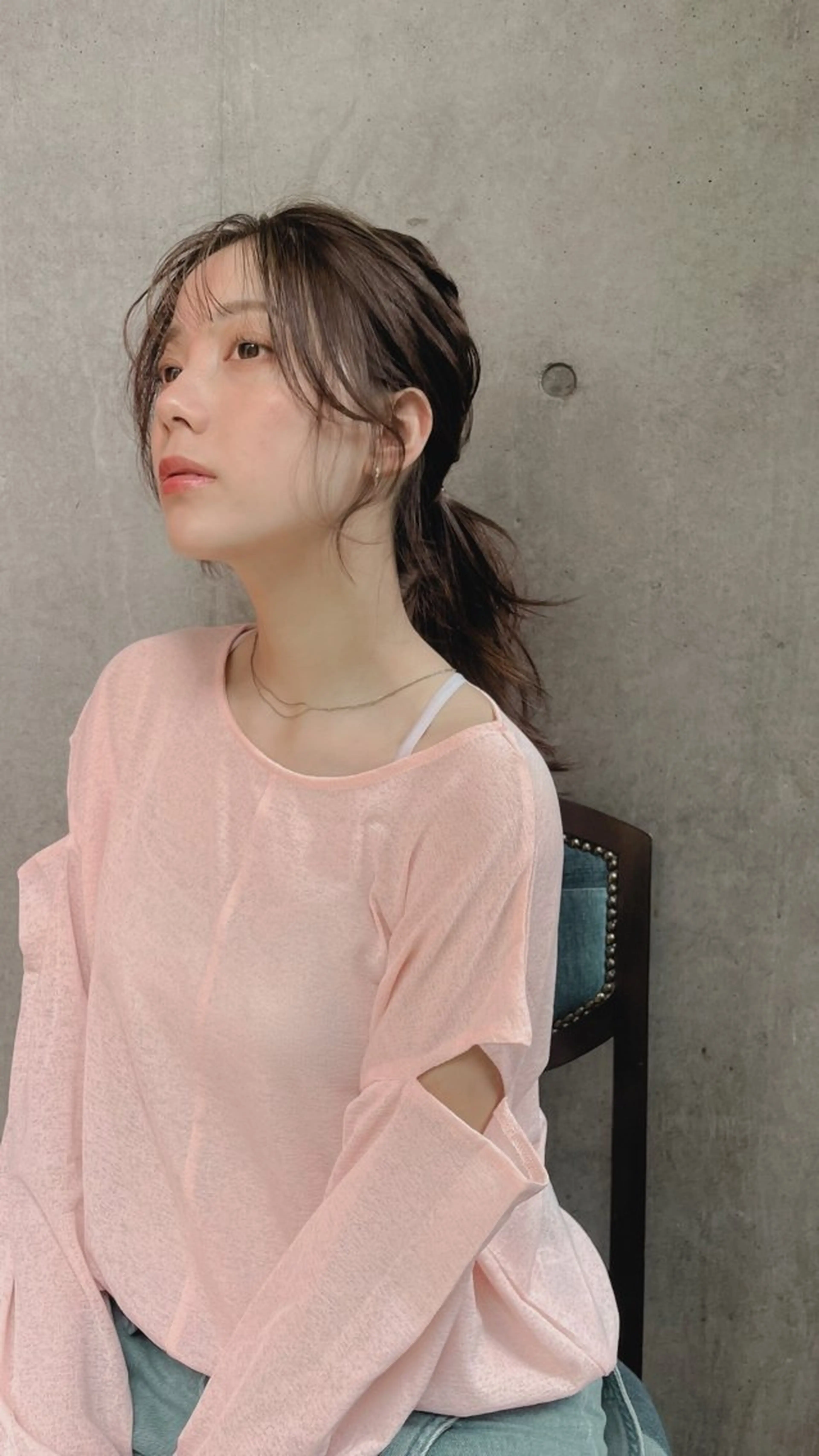 セミロング カラー ヘアアレンジ カット 縮毛矯正 トリートメント ヘッドスパ ヘアセット 髪質改善/縮毛/新宿 🫧SUZUKA🫧のヘアスタイル