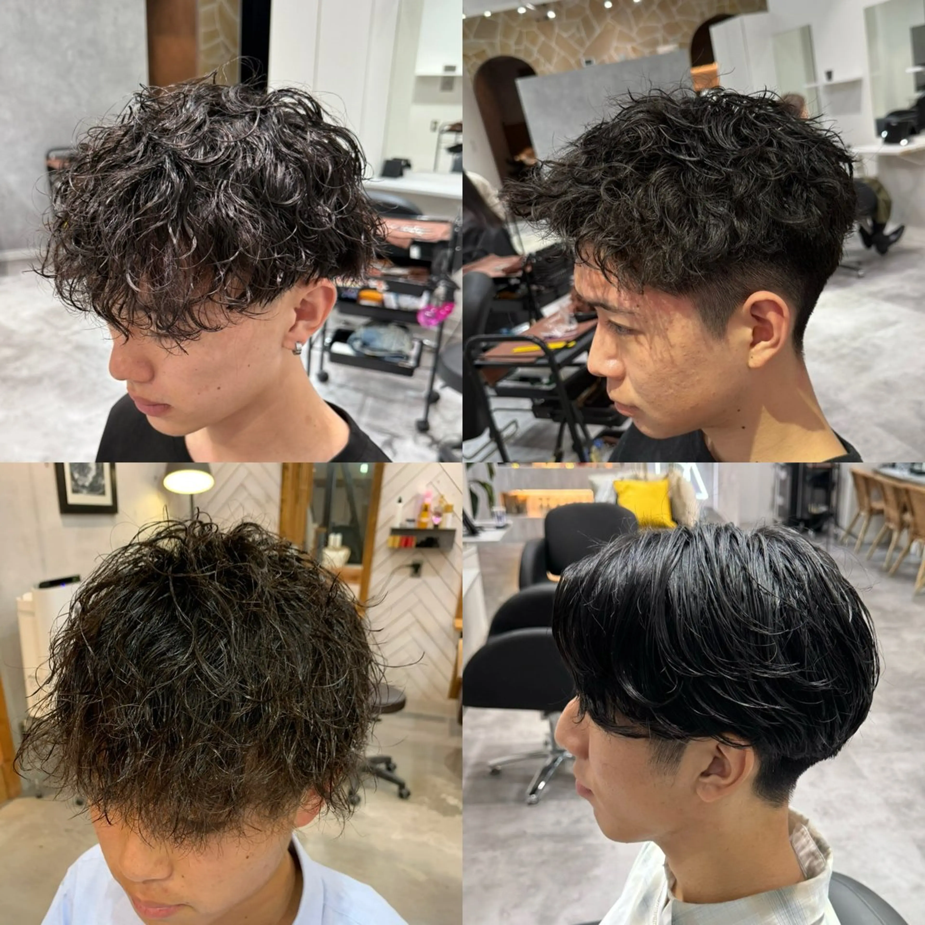 🔥メンズパーマ🔥＋2step treatment or 眉カットの写真