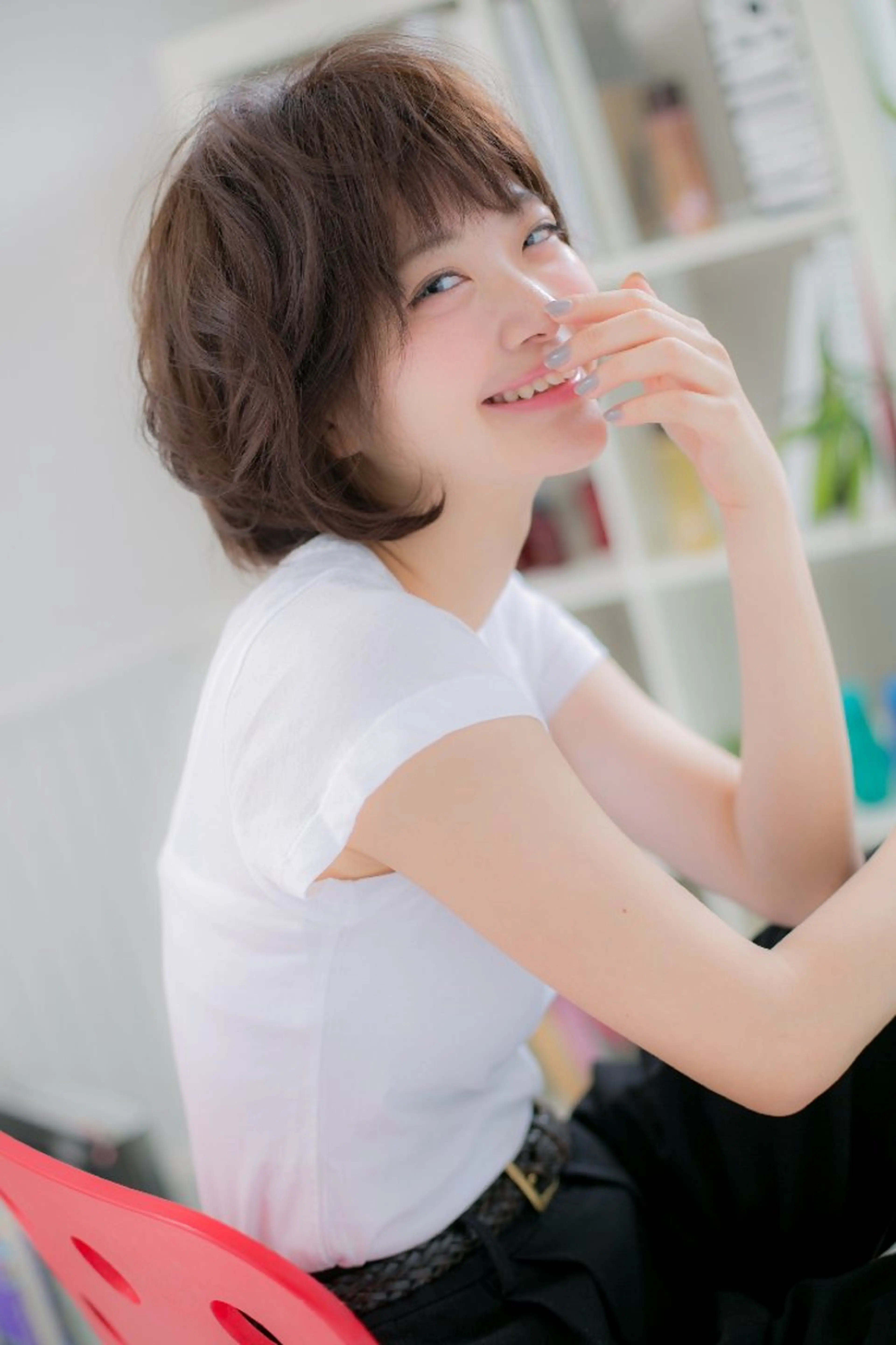 ショート カット ヘアカラー トリートメント ヘッドスパ balance  大宮のヘアスタイル