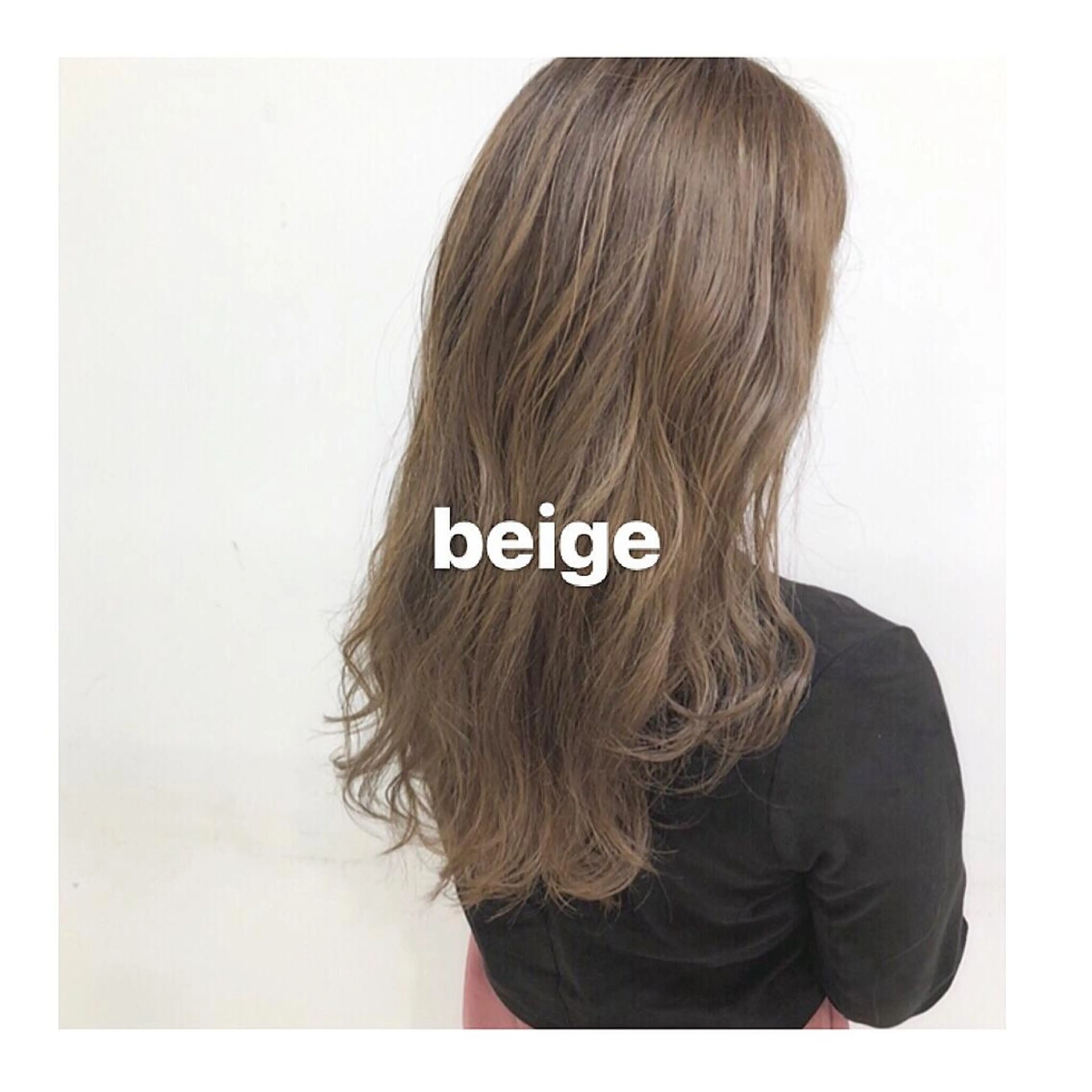 ミディアム カラー グレージュ ミルクティーグレージュ ヘアカラー ハイトーン特化🌟 仲川和人のヘアスタイル