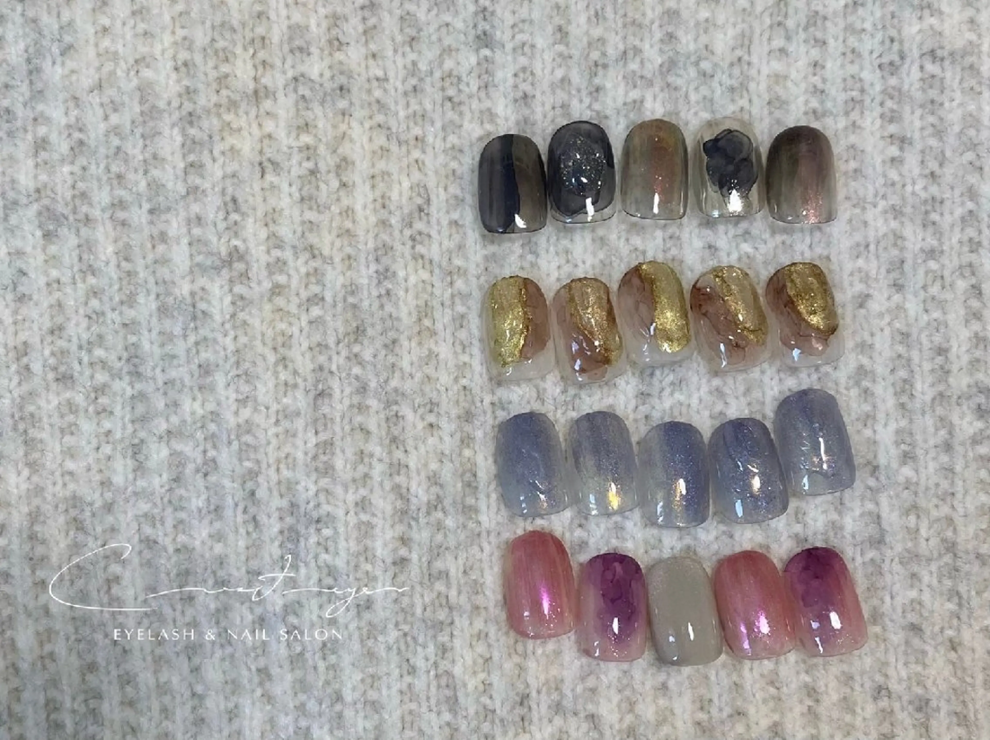 ネイル シンプルネイル 本村 れいみのネイルデザイン