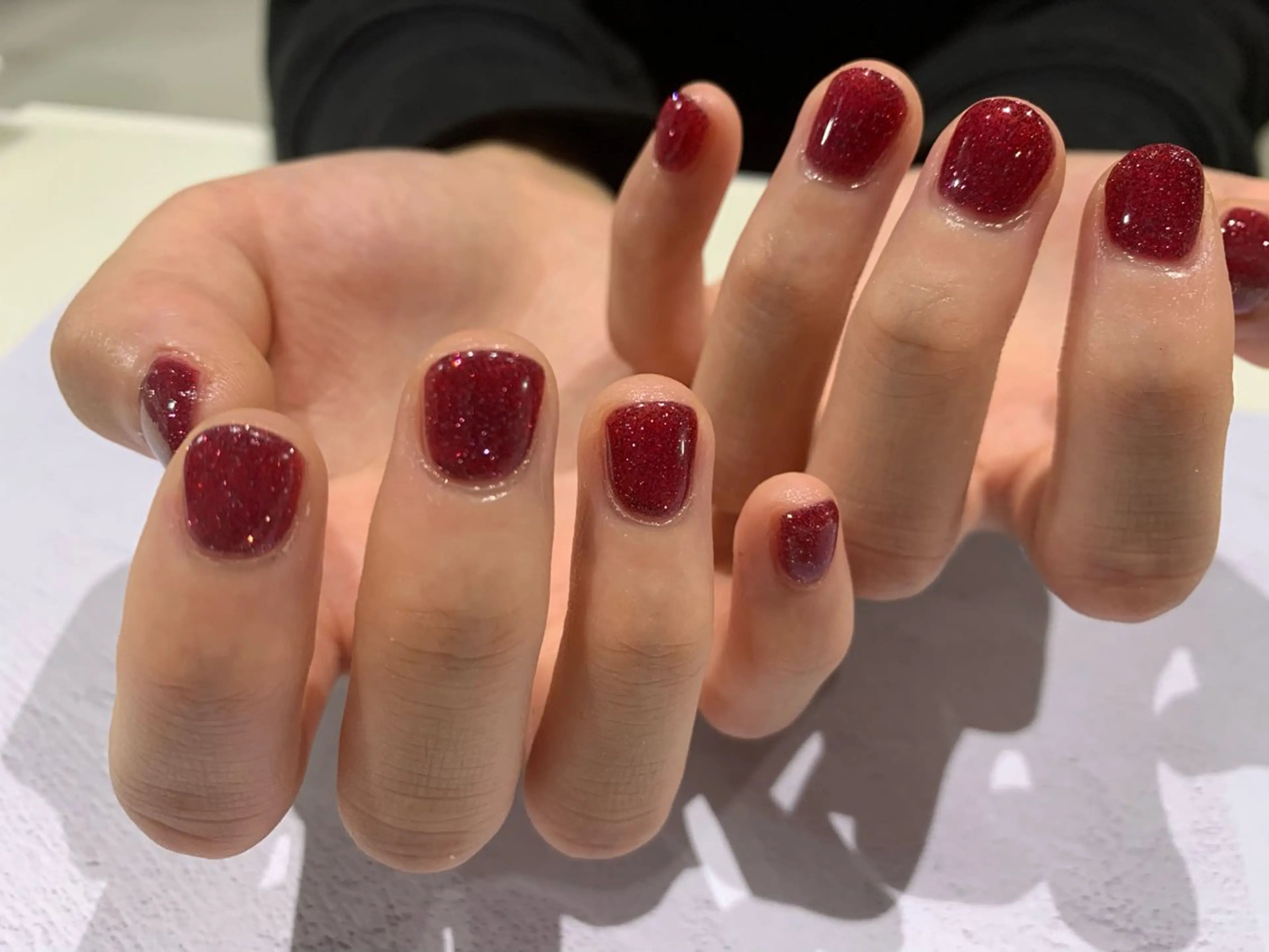 ネイル フラッシュネイル キラキラネイル ラメ(グリッター) BeColorful新宿所属・co nai_lのネイルデザイン