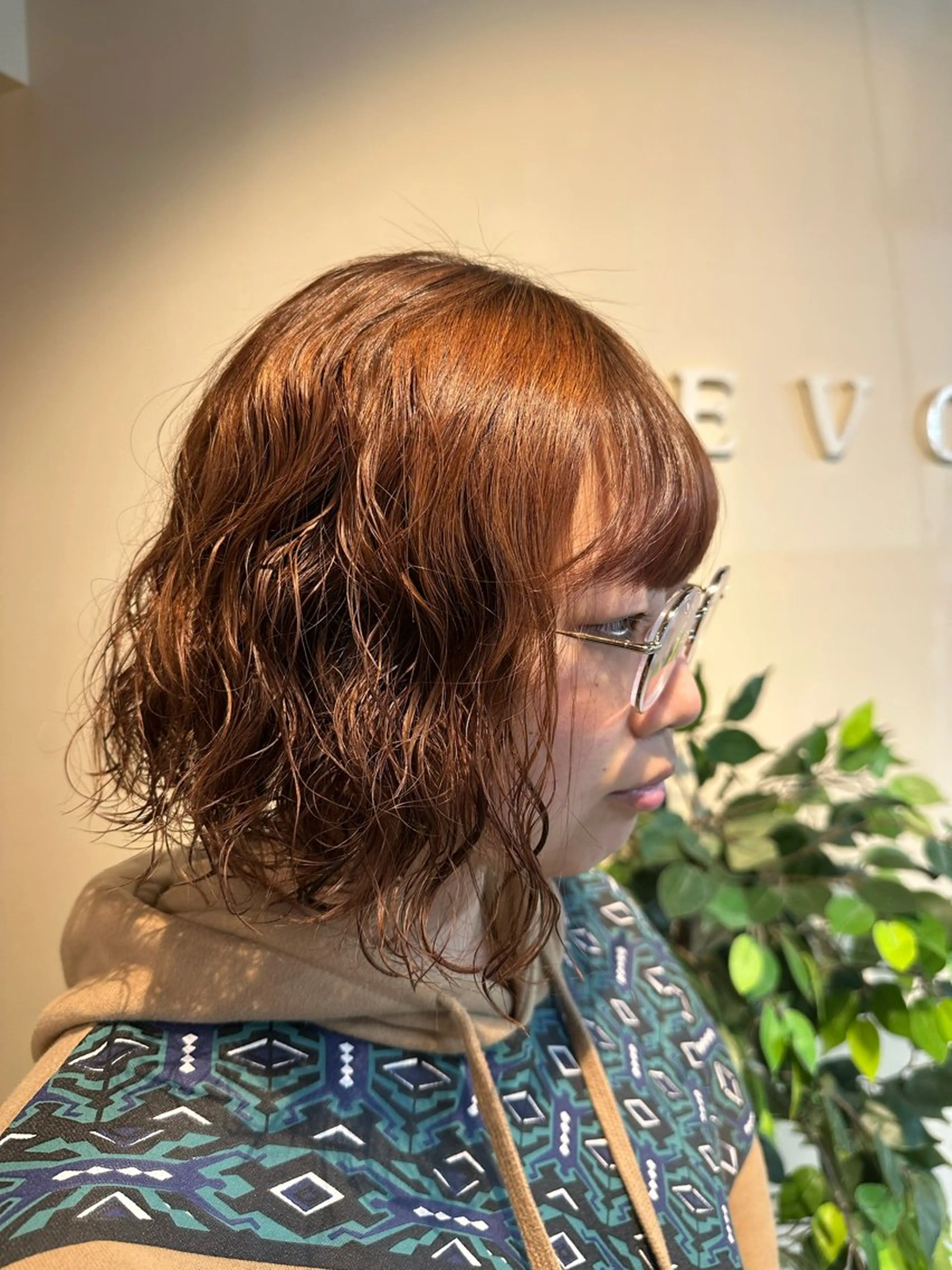 ミディアム パーマ ミディアムパーマ ボブ カット パーマ KAKERU/ボブ/ ショート/パーマ🌱のヘアスタイル
