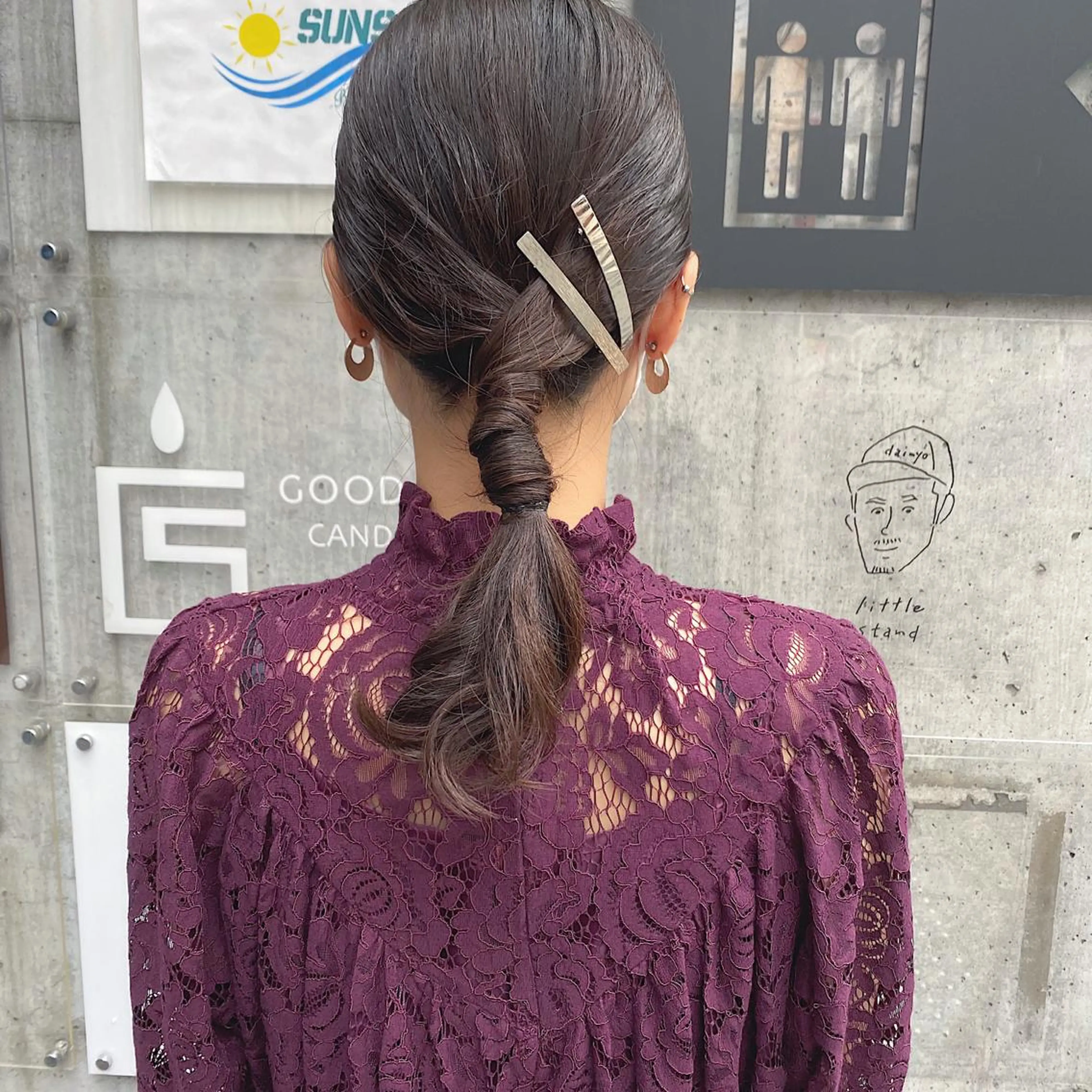 ミディアム ヘアアレンジ ♡manami ♡のヘアスタイル