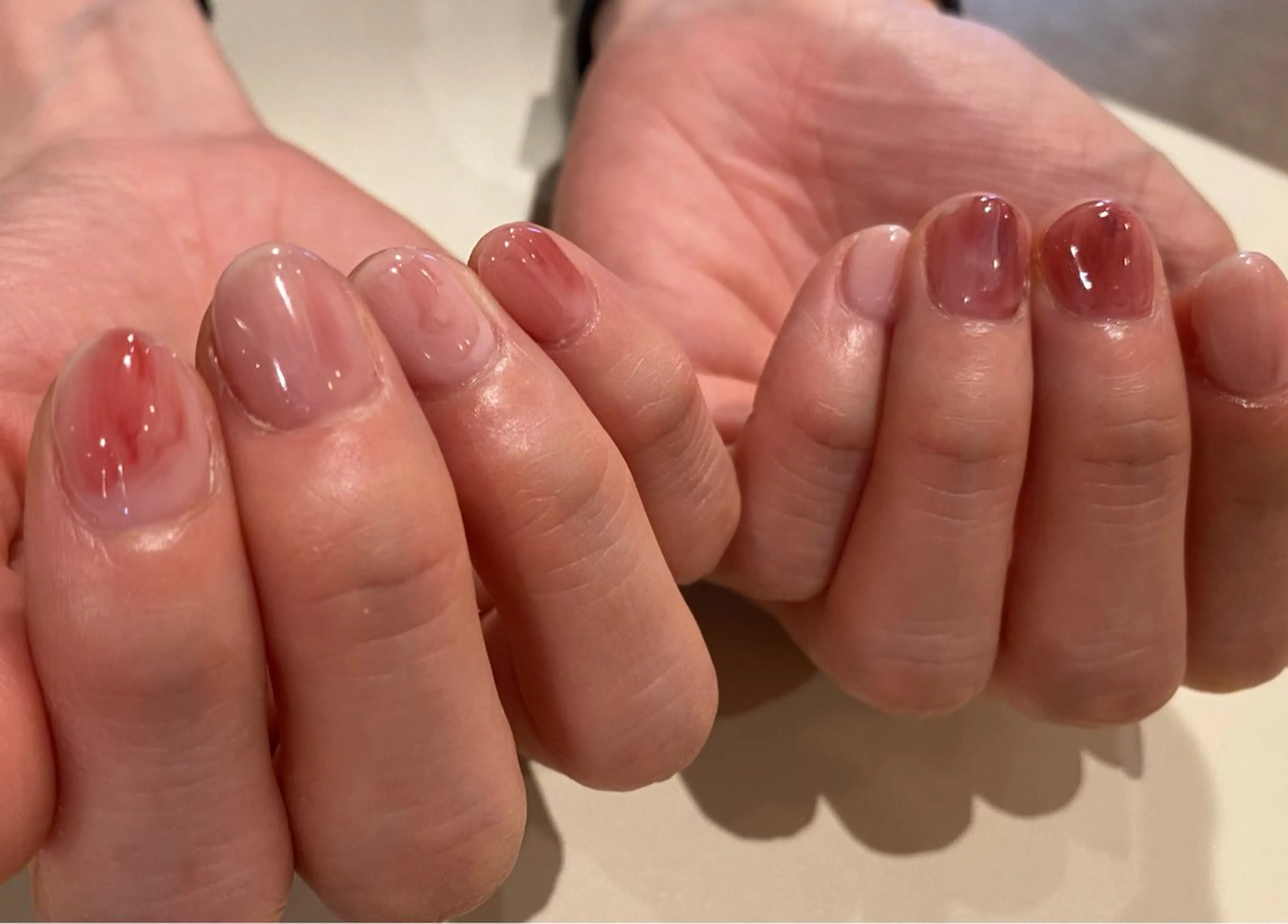 ネイル ピンク Yarm As Etel　。のネイルデザイン
