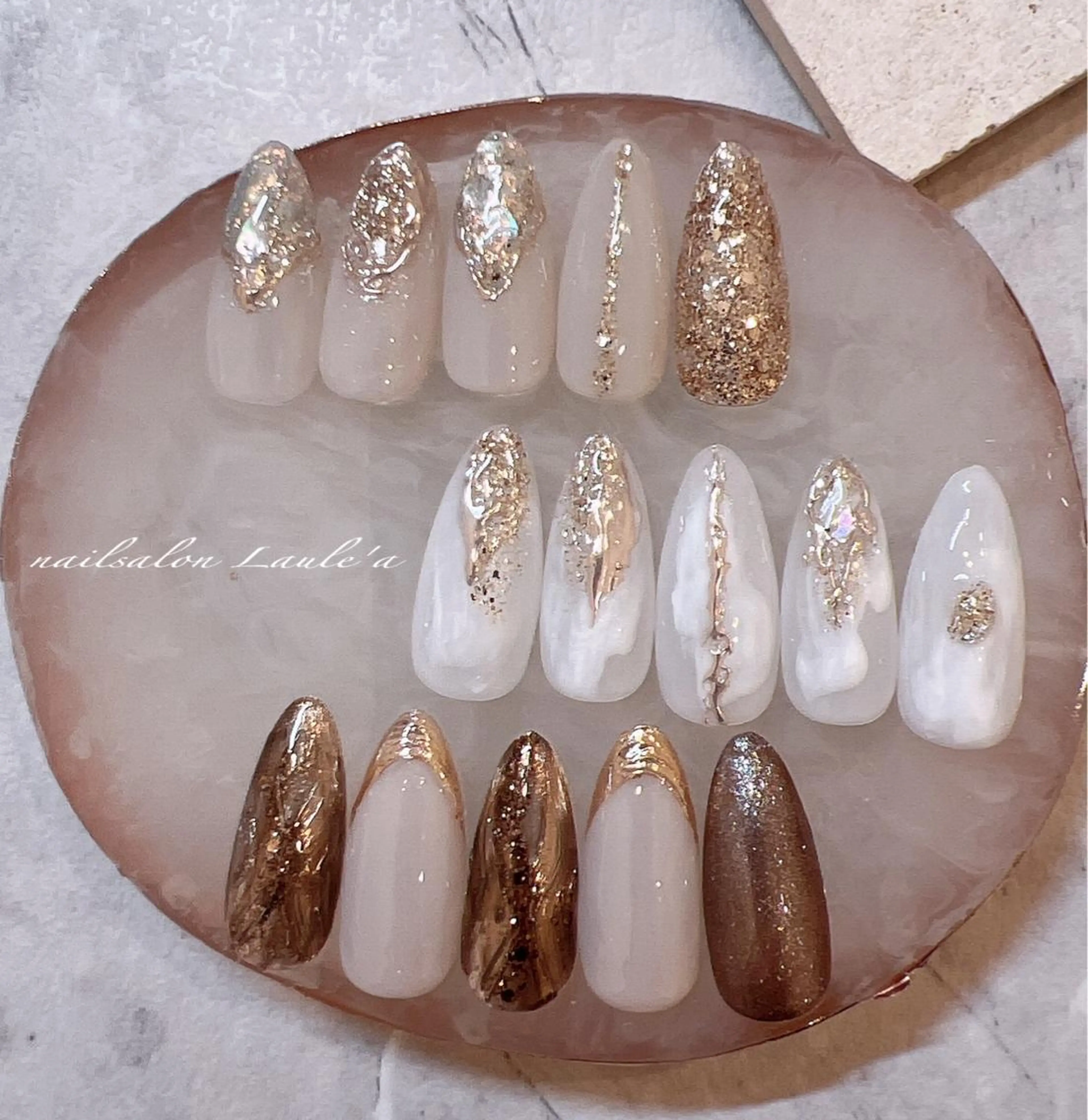 ネイル フットネイル nailsalon Laule'aのネイルデザイン