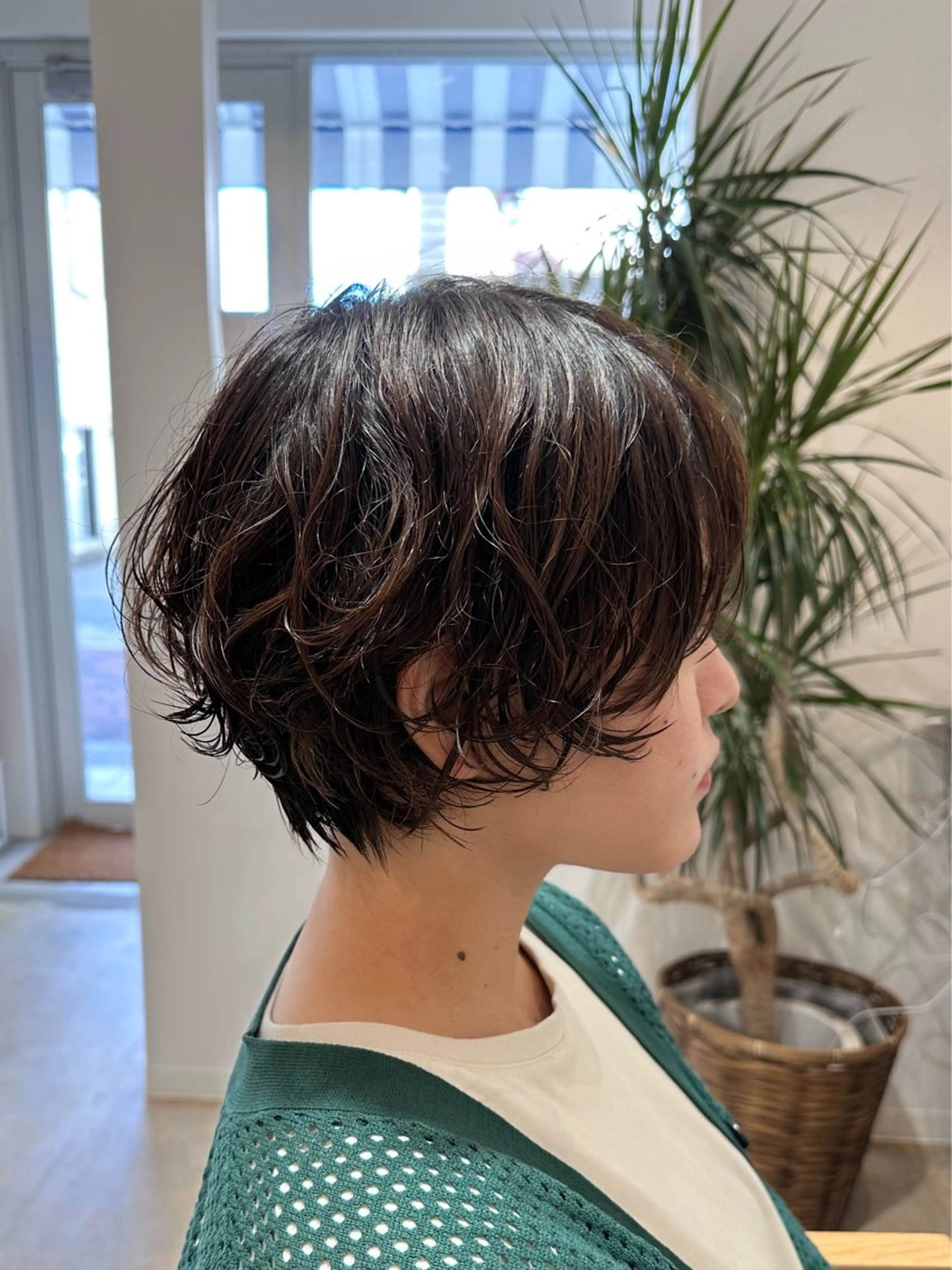 ショート カット パーマ collet Gigi所属・倉澤 星凪のヘアスタイル