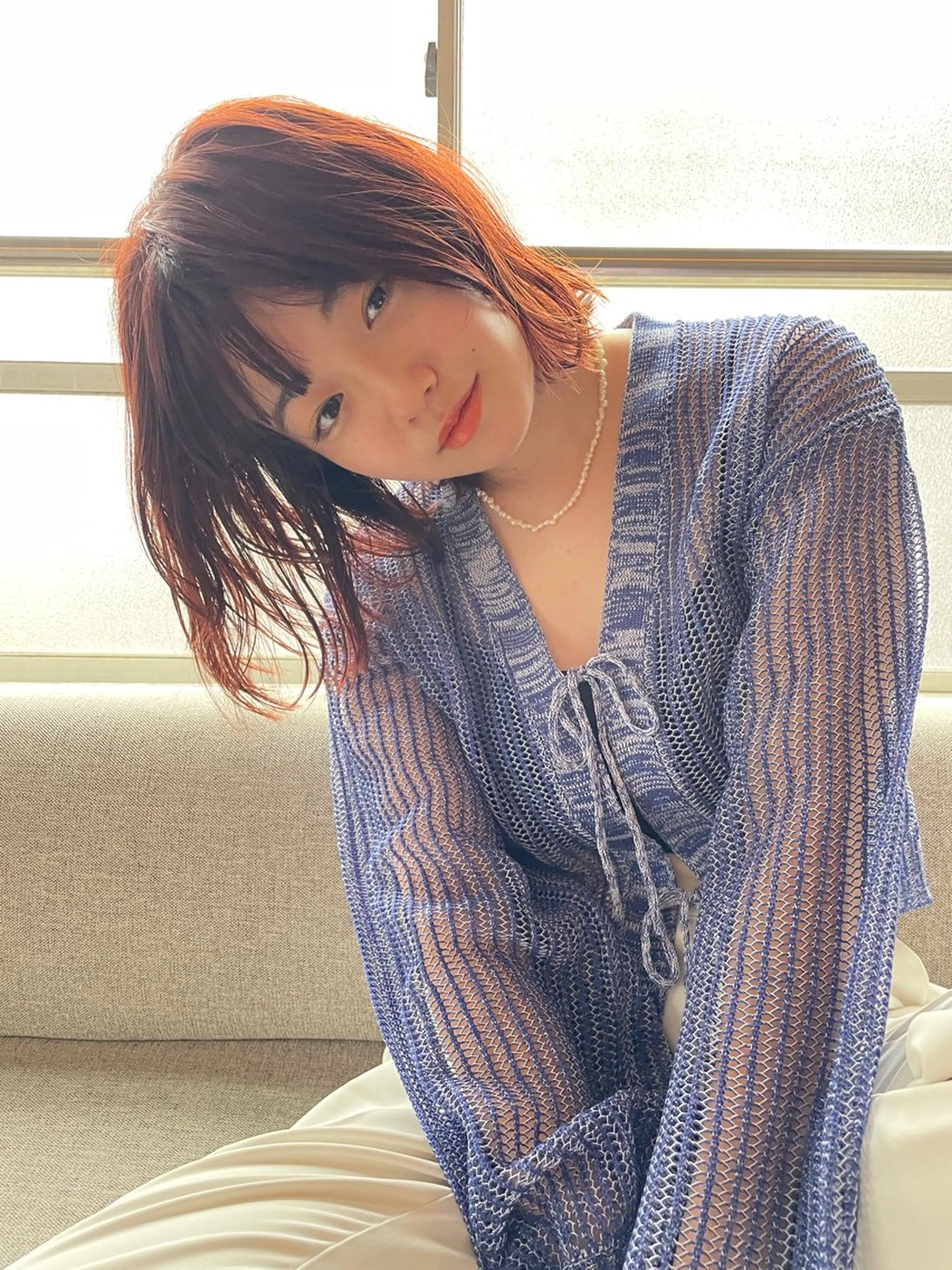 ショート カラー ヘアカラー トリートメント レディースカット🎀 NANAHAのヘアスタイル