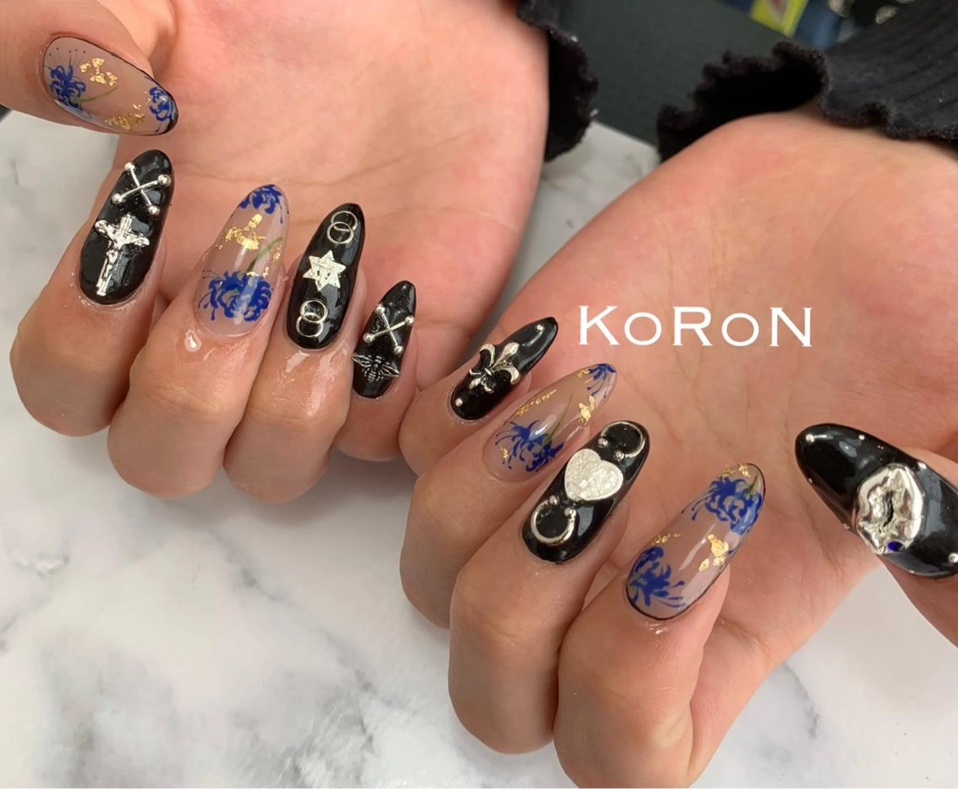 ネイル ハンドネイル 自宅サロン鎌倉 KORONのネイルデザイン