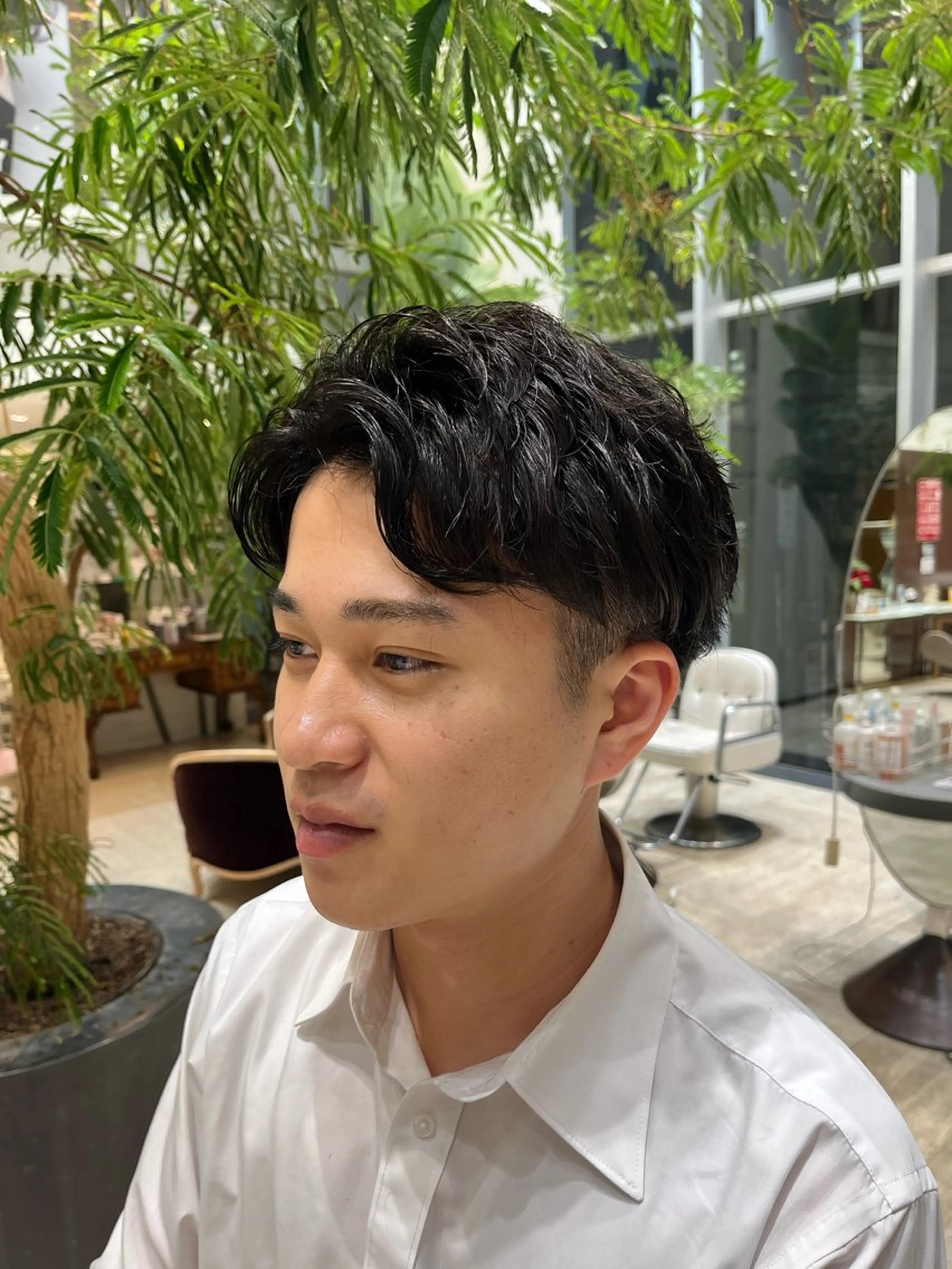 メンズ メンズパーマ オブヘア　ウエスト店所属・鈴木 夏季/お悩み相談のヘアスタイル