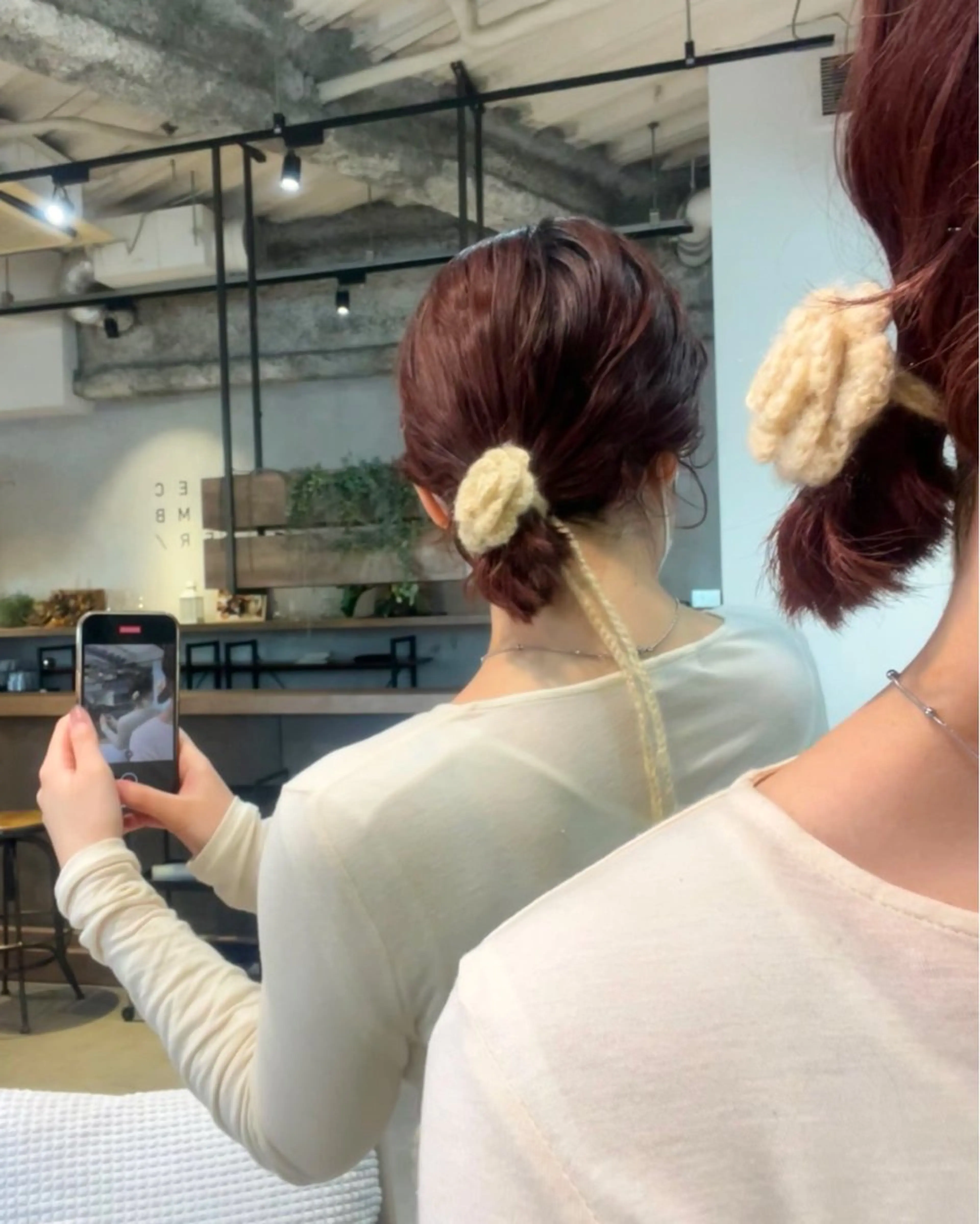 カラー ヘアカラー トリートメント 🍒暖色カラー🍒 ueno aiのヘアスタイル