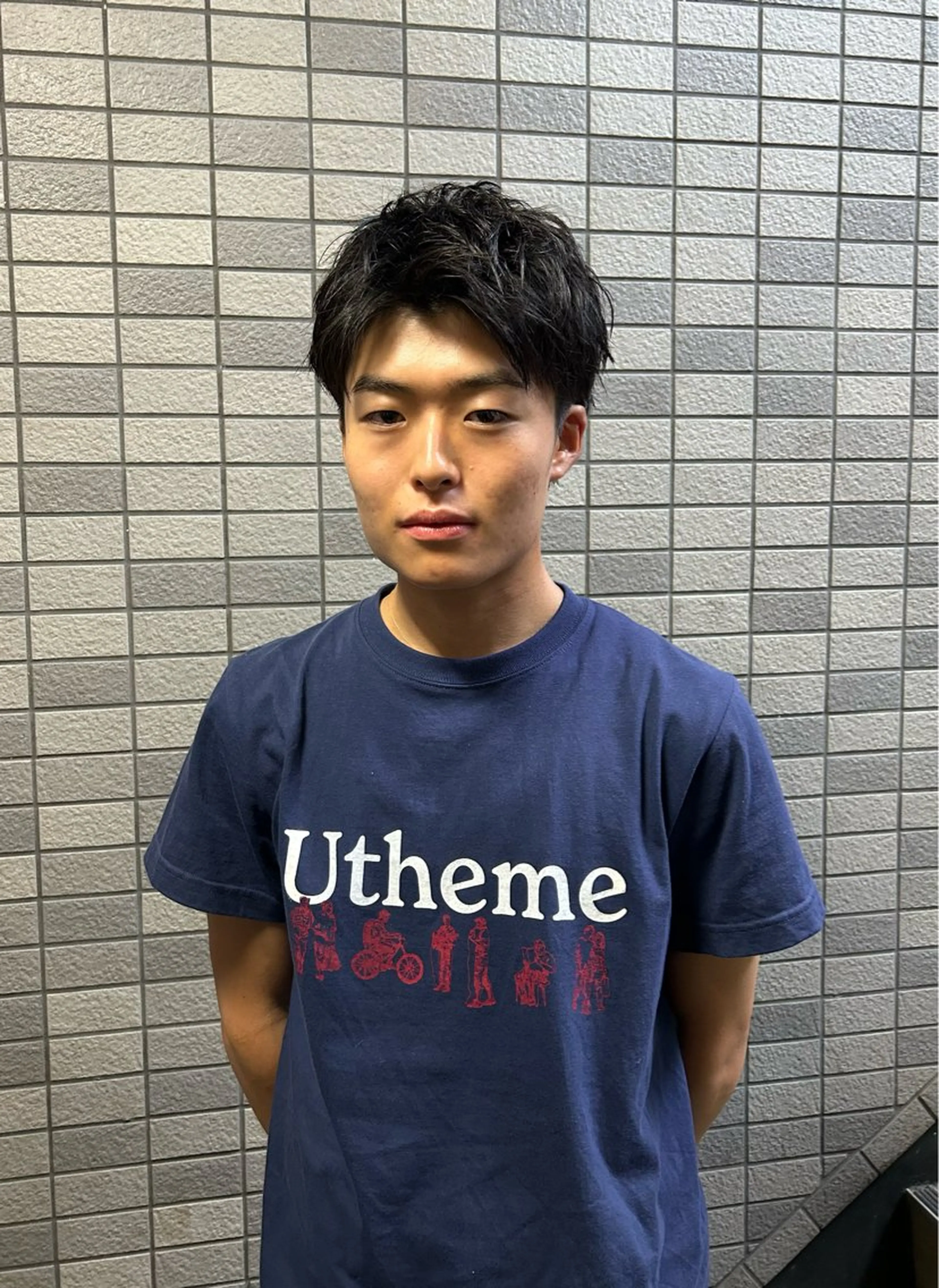 ショート パーマ メンズ メンズブリーチ メンズハイライト メンズインナーカラー メンズパーマ プードルパーマ カット charme所属・💈メンズ特化 /伊藤大輝💈のヘアスタイル