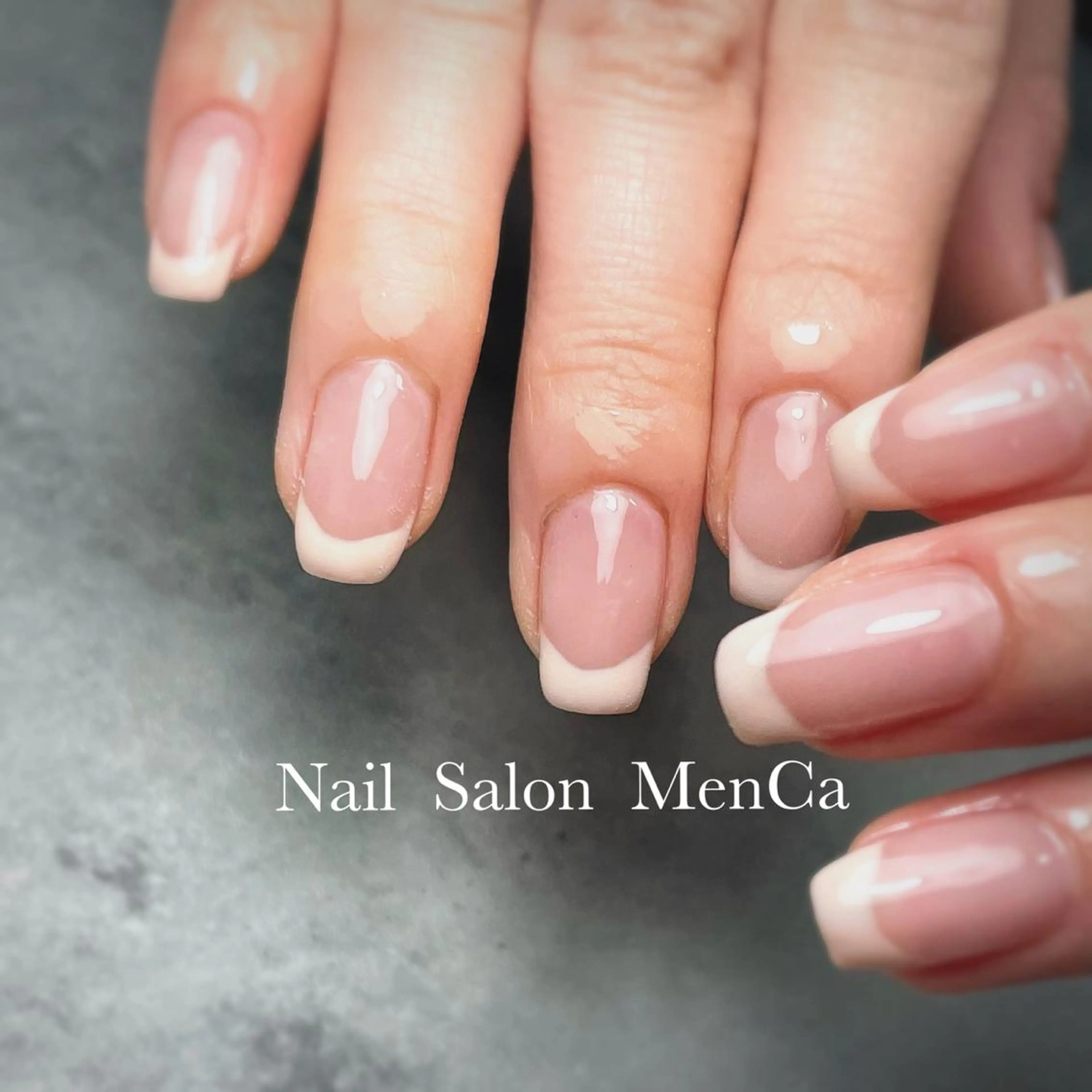 ネイル フレンチネイル 春ネイル ハンドネイル 江崎 景子のネイルデザイン