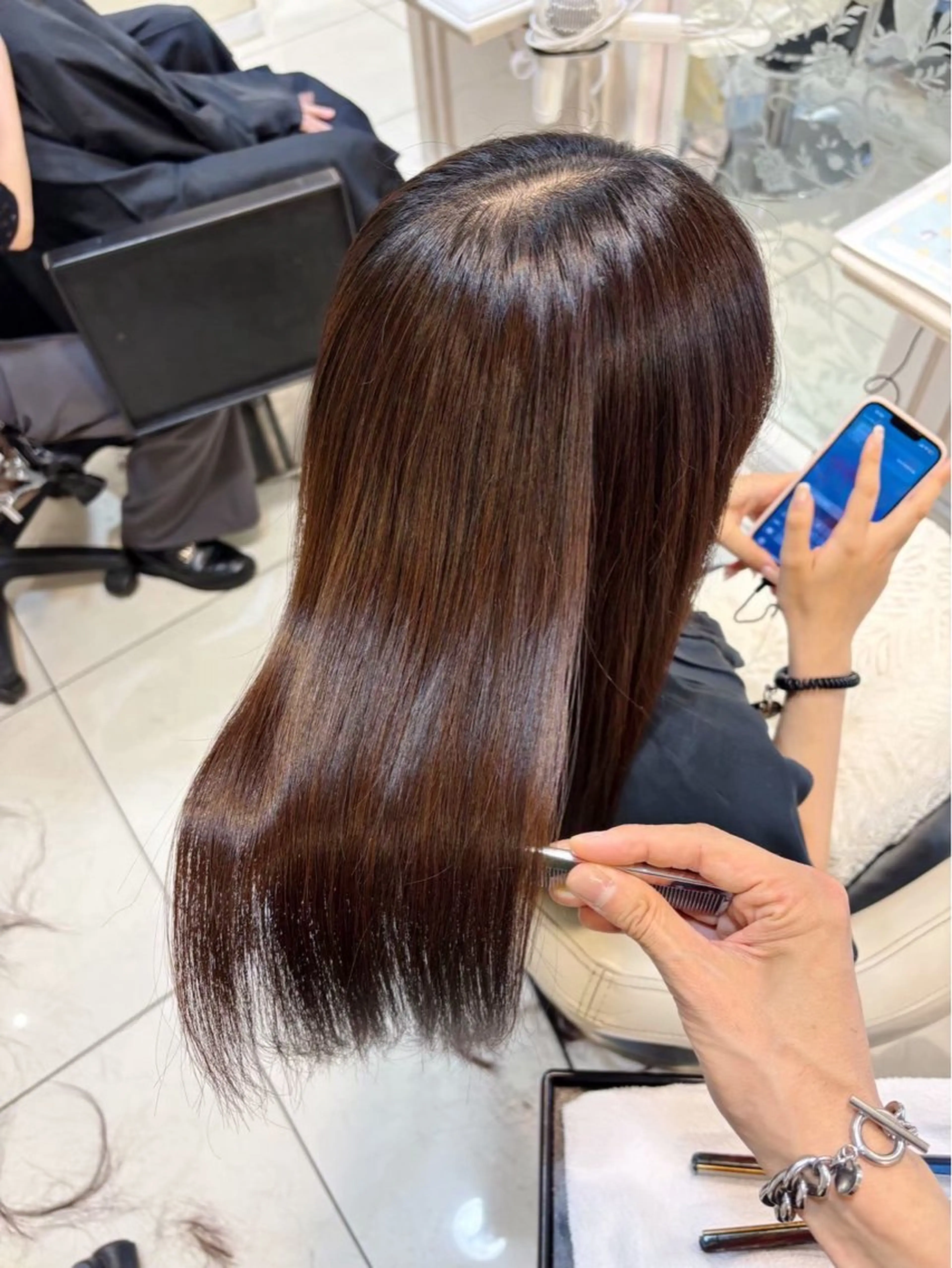 ロング パーマ 髪質改善🥂✨ Mioのヘアスタイル