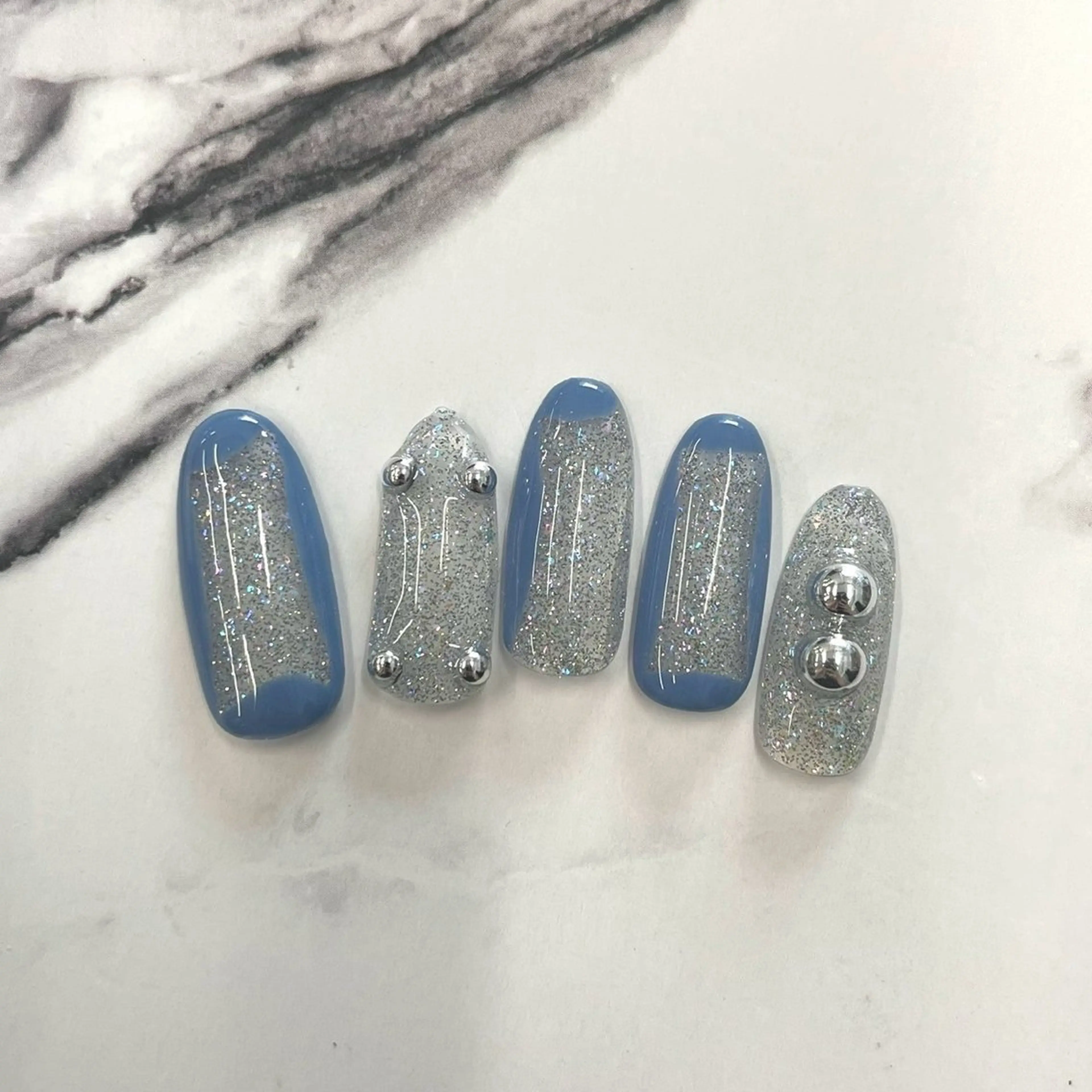 ネイル ⭐︎休業中の練習⭐︎ JNA認定講師髙橋のネイルデザイン