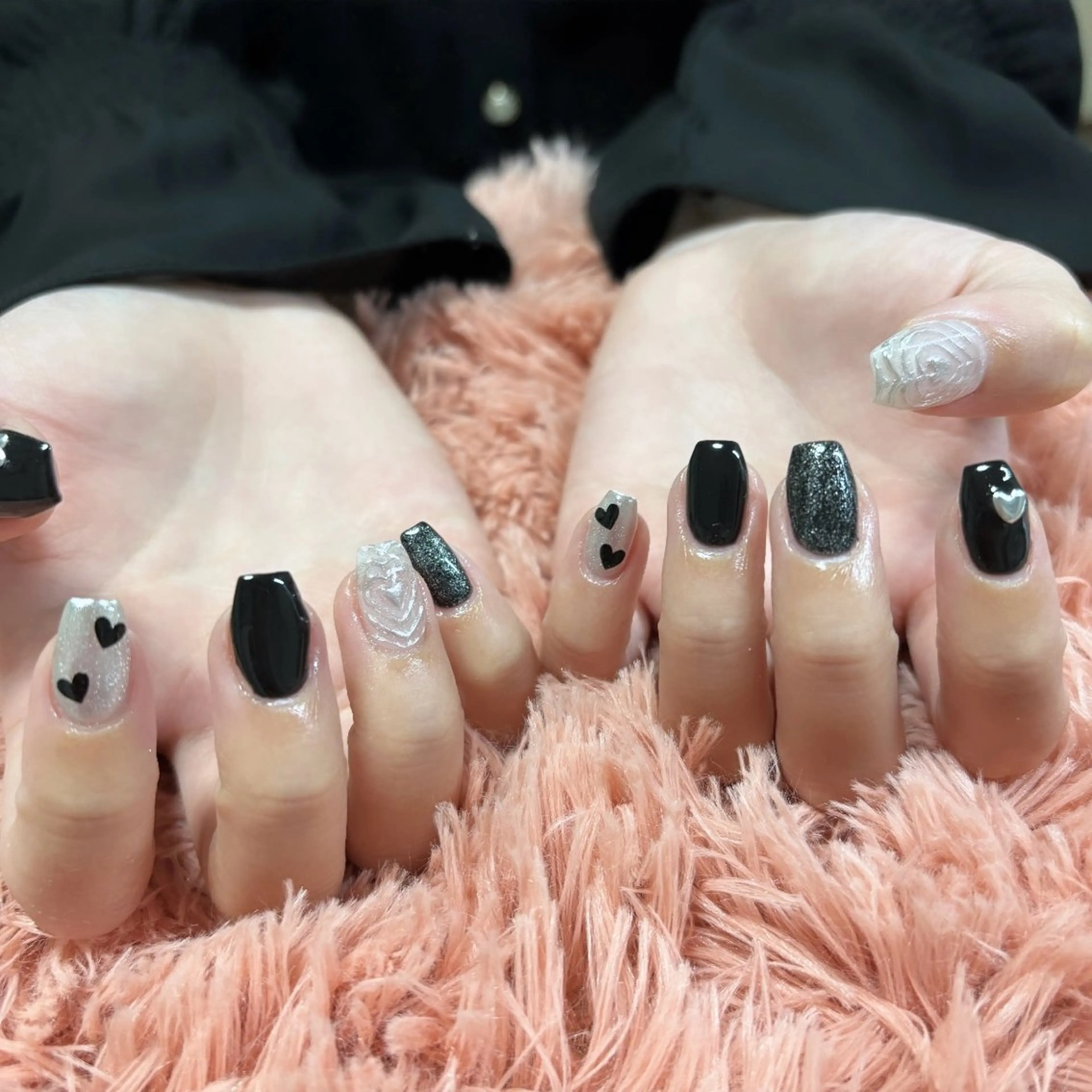 ネイル ハンドネイル フットネイル nail salon minuitのマツエク・マツパデザイン