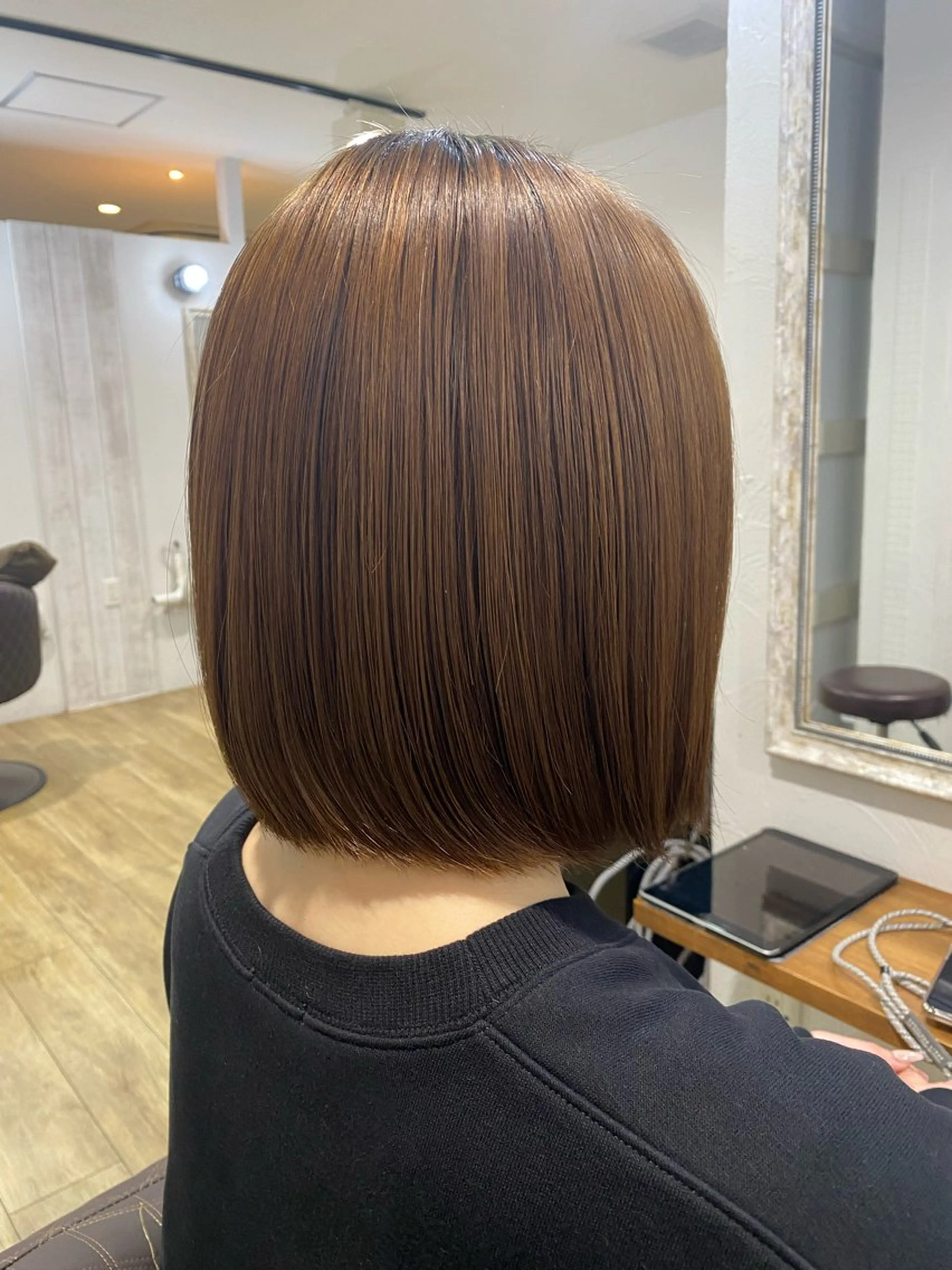 ショート CIEN lime所属・松下 育未のヘアスタイル