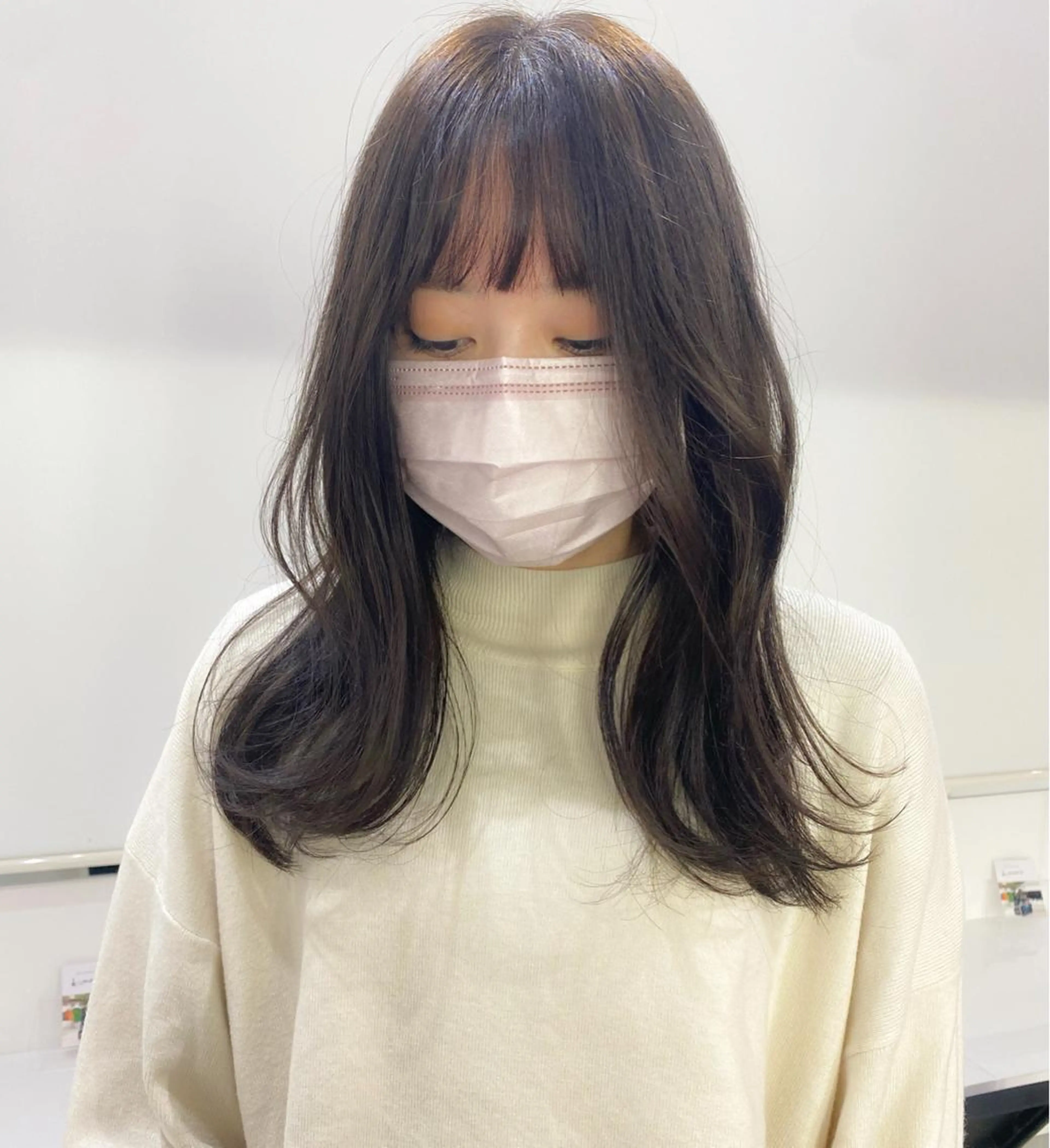 セミロング SALOWIN下北No.R店所属・୨୧柔らかいカラー nozomi ୨୧のヘアスタイル