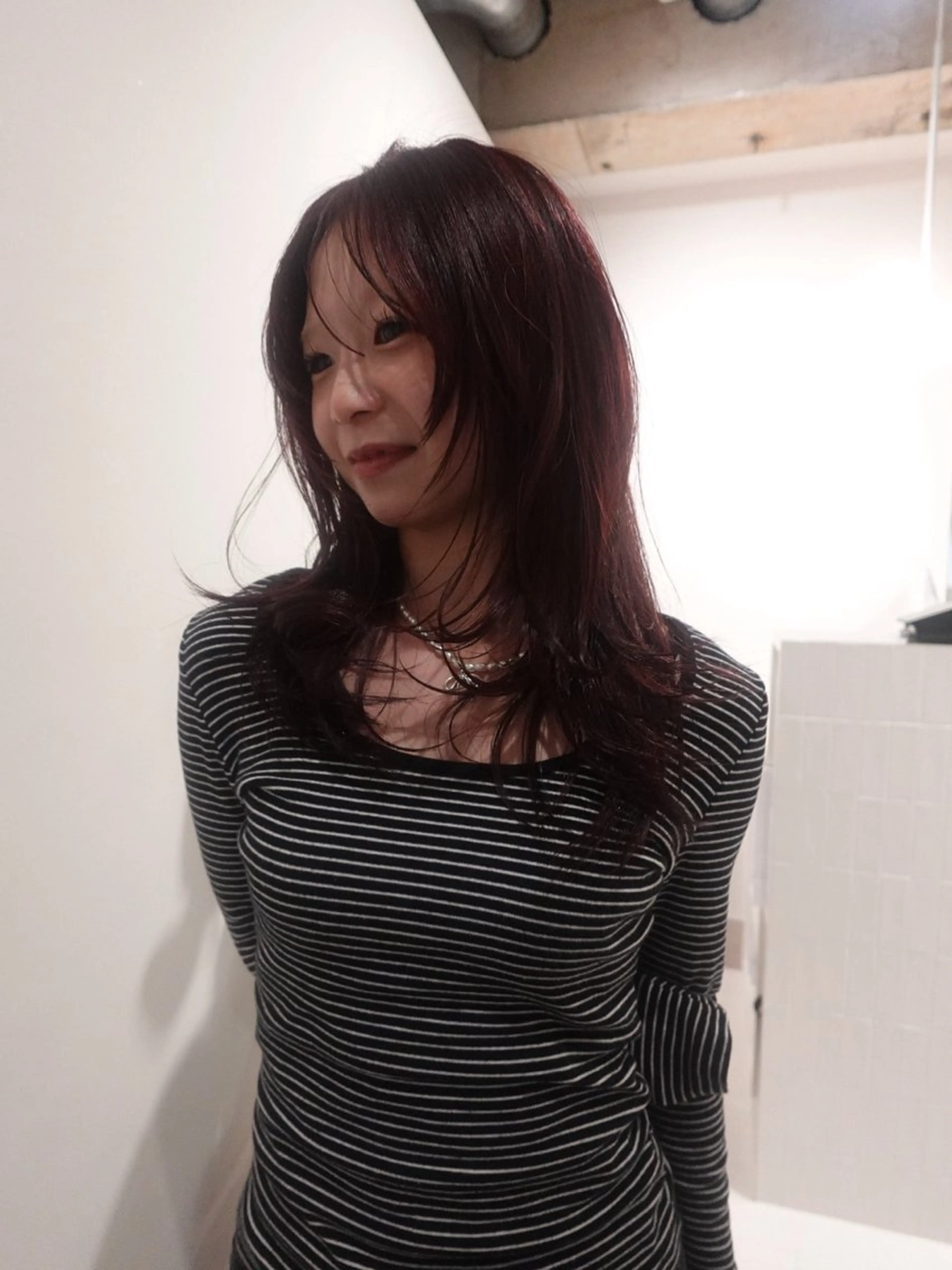 ロング カラー ワタナベ ヒヨリのヘアスタイル