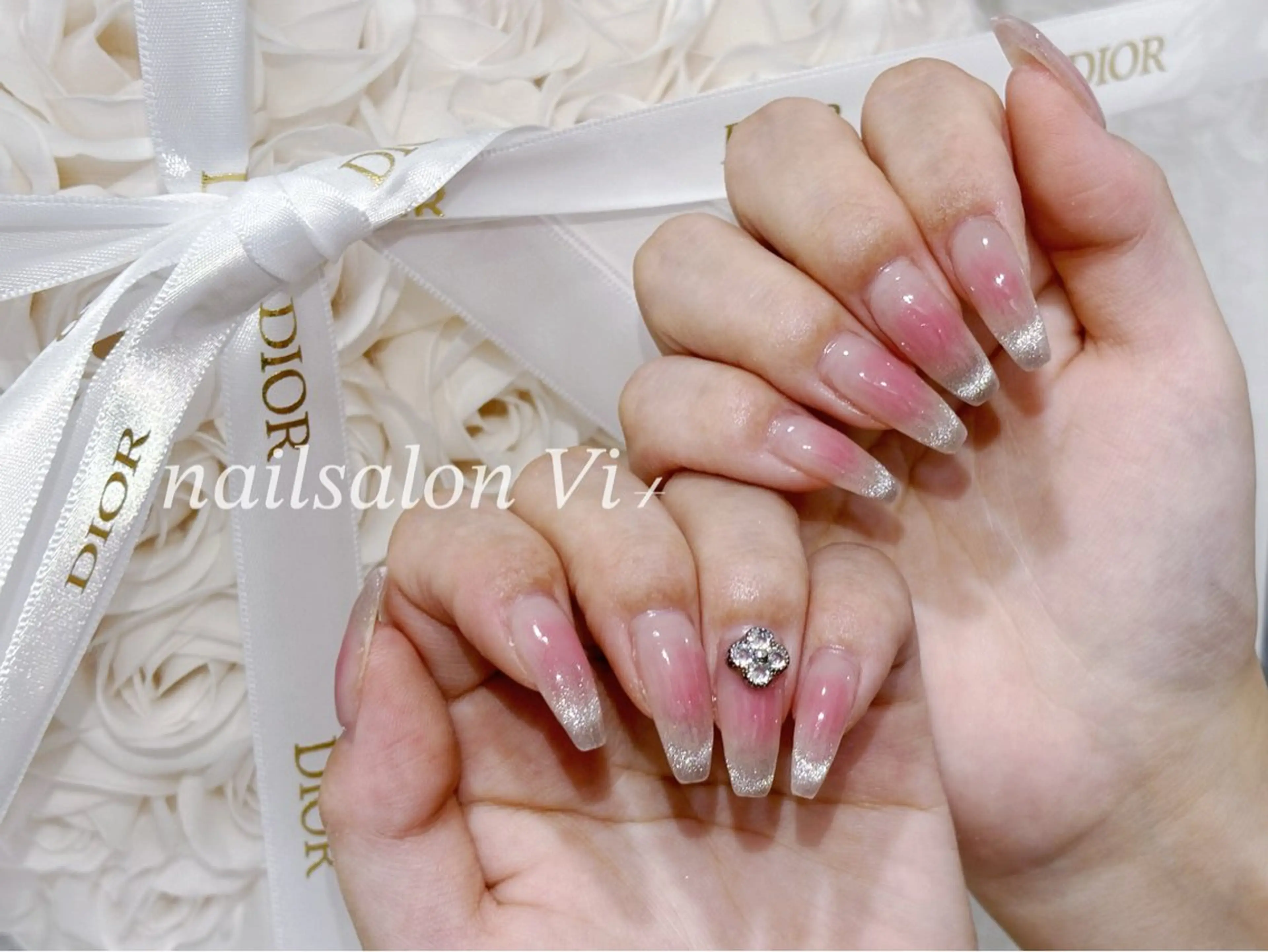 ネイル ハンドネイル Nailsalon Vi+ももか🩷のネイルデザイン