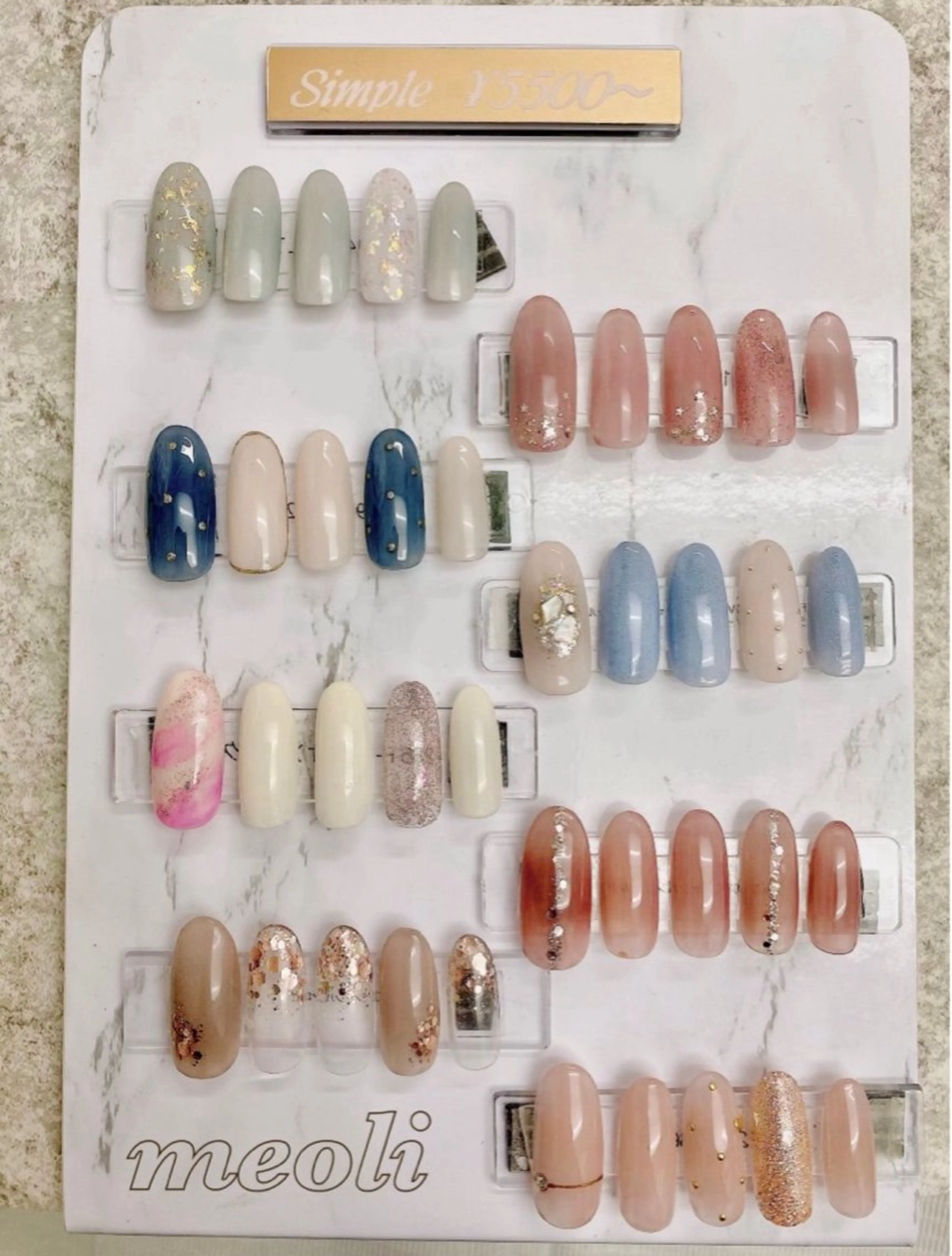 ネイル nail salon meoli ヒトミのネイルデザイン