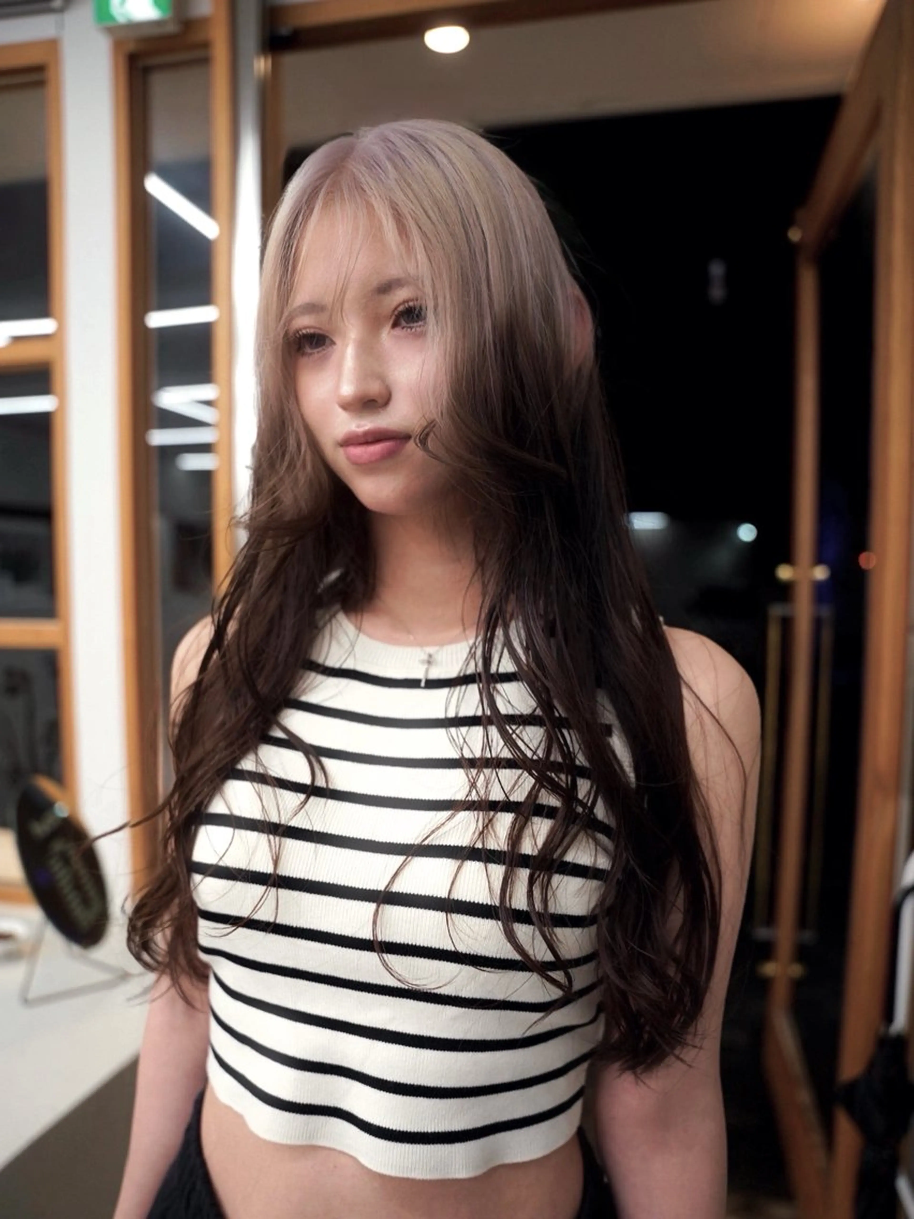 ロング カラー デザインカラー カット ヘアカラー トリートメント ブリーチ/似合わせ カット🦕Kaitoのヘアスタイル