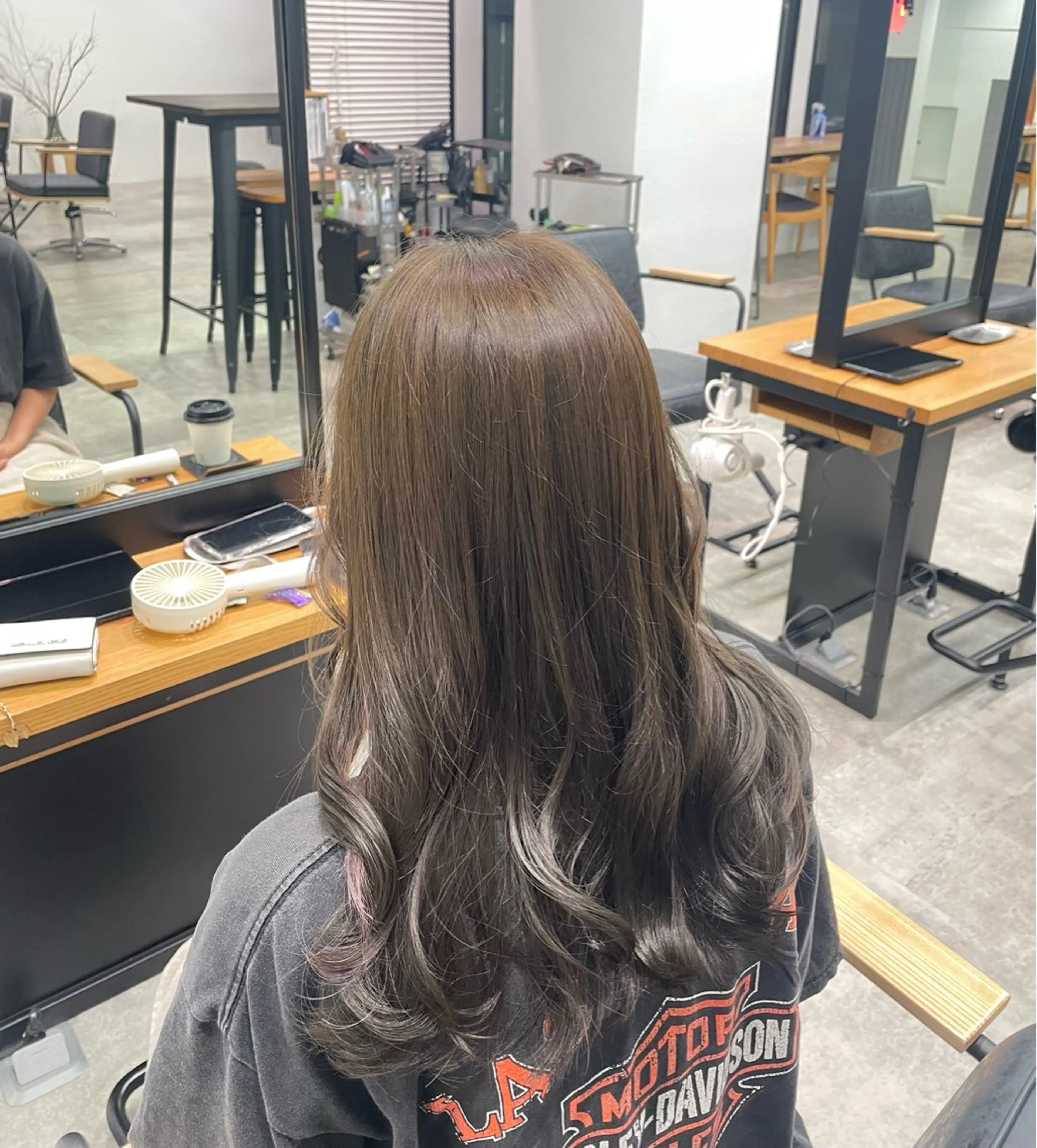 ロング カラー オリーブカラー その他 FIRST🎀 Harukaのその他イメージ