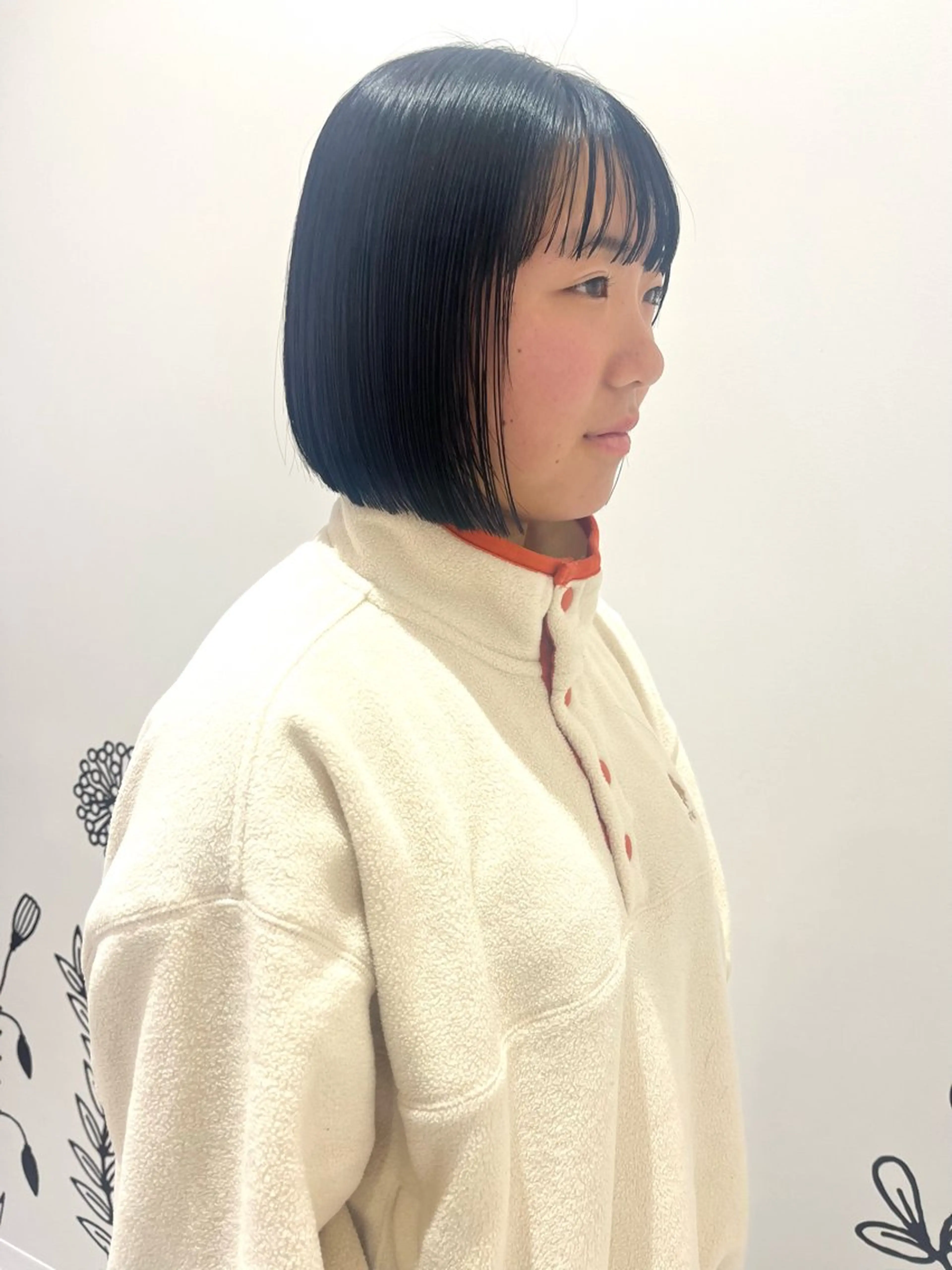 ショート ヘアアレンジ ボブ カット 🌷ボブ/髪質改善 ストレートのヘアスタイル