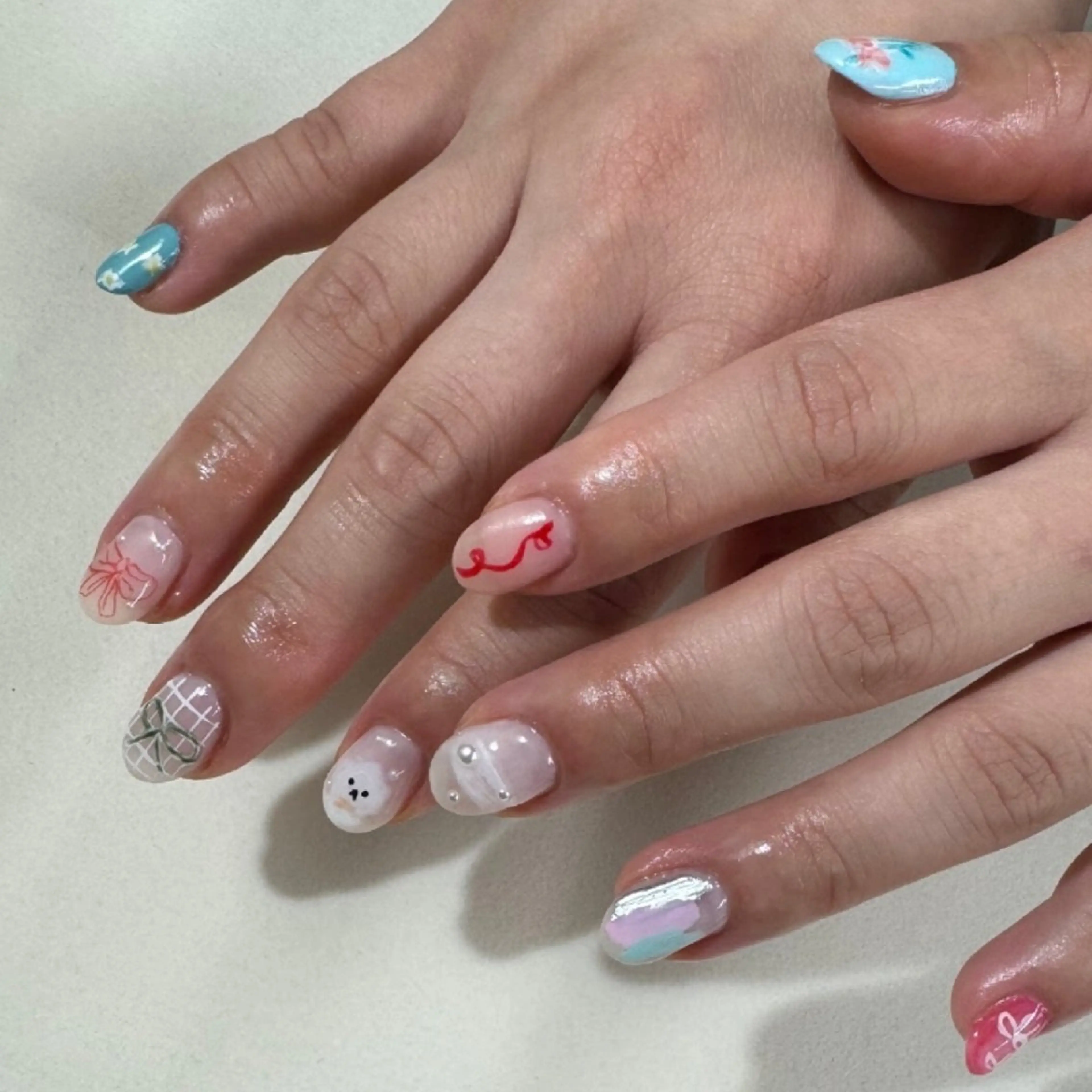 ネイル ハンドネイル nailstudio eviz仙台店のネイルデザイン